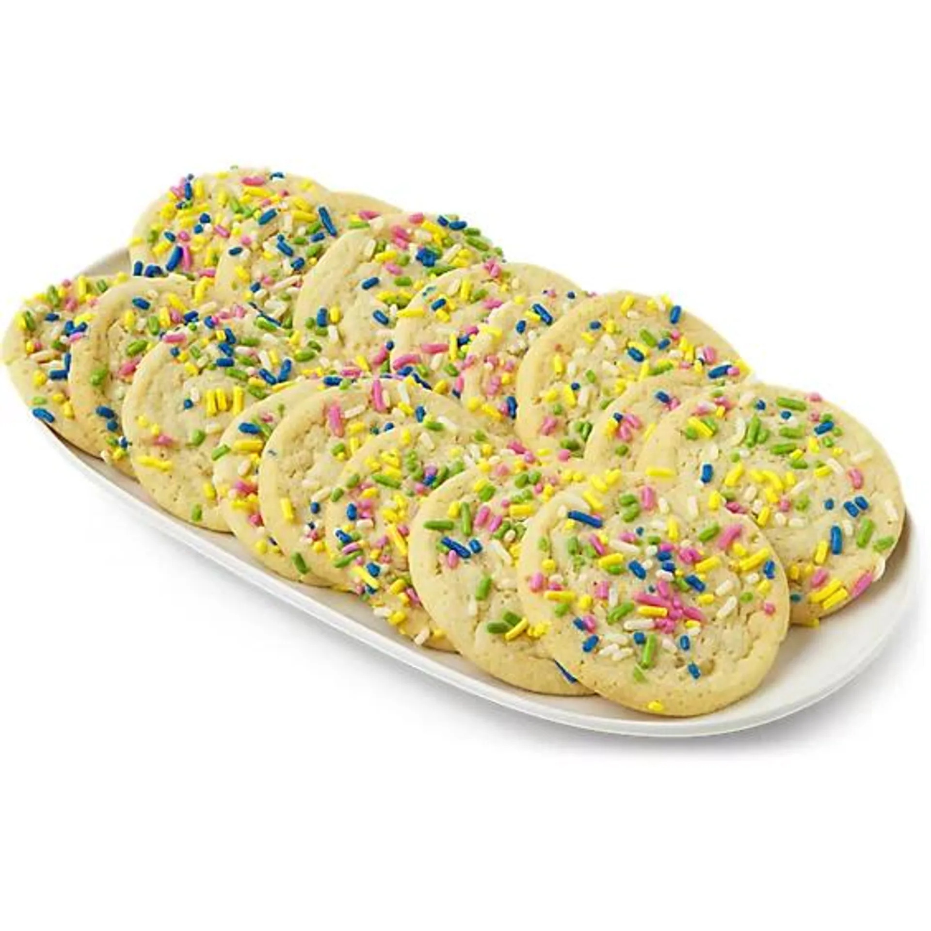 Bakery Sugar Sprinkle Cookies 16 Count - Each