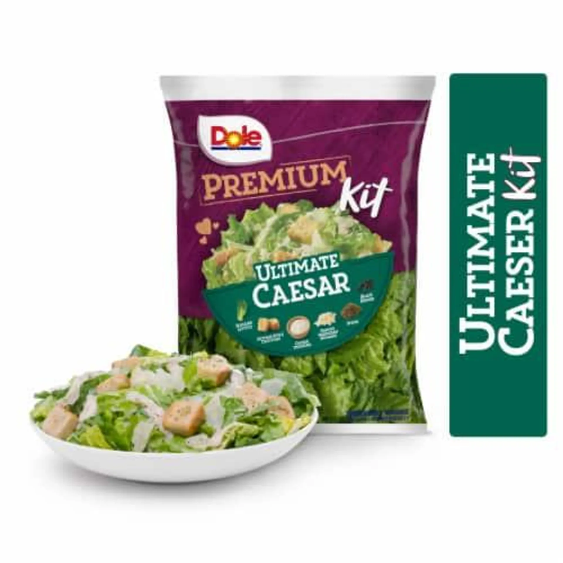 Dole Ultimate Caesar Premium Salad Kit