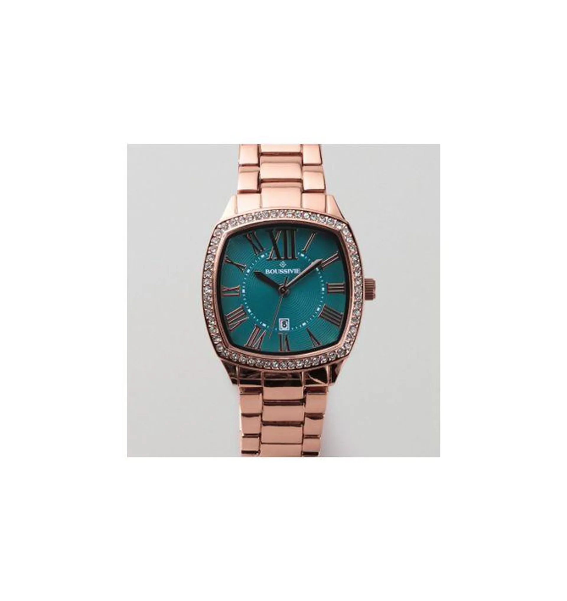 Evergreen Gemstone Glamour Date Watch