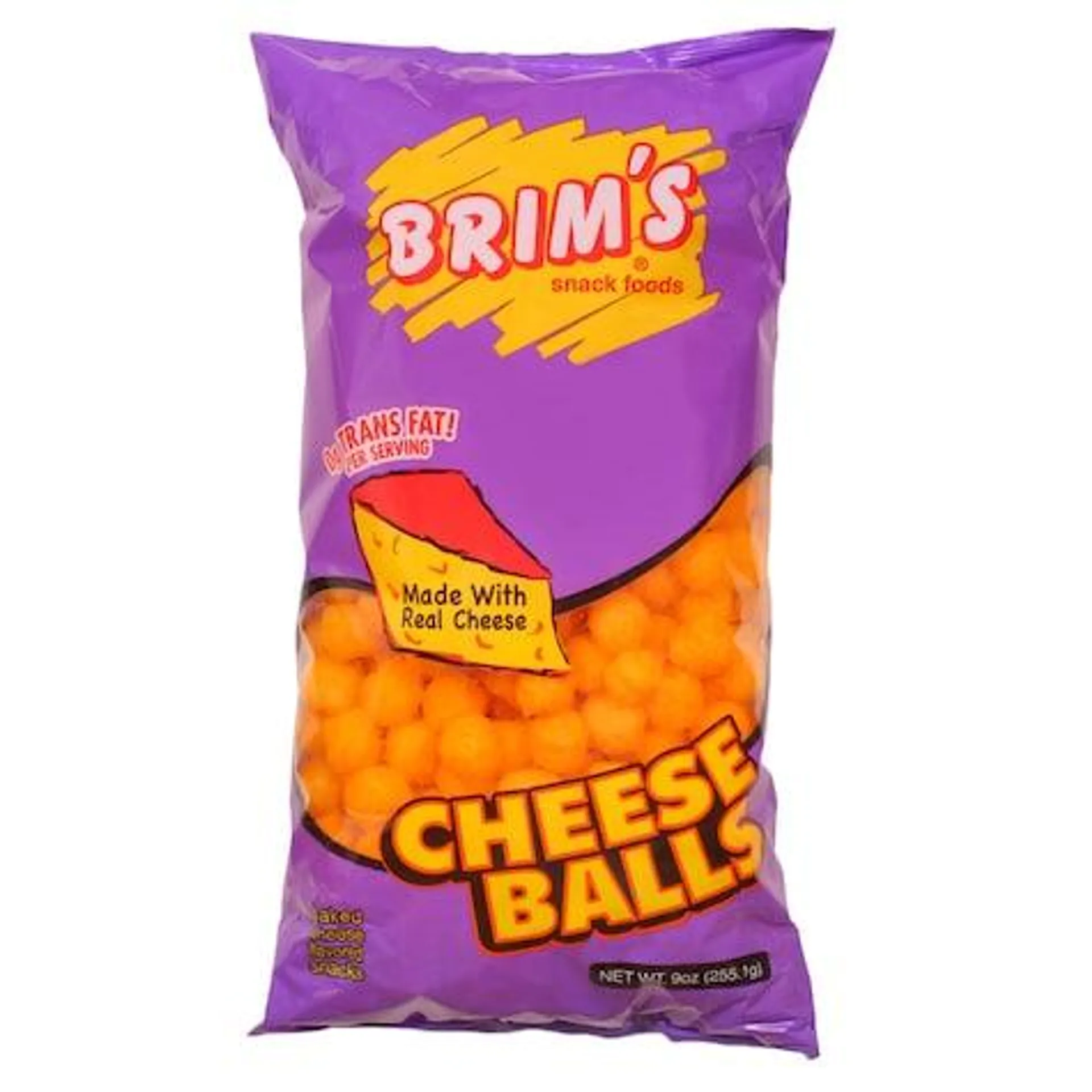 Brim's Cheese Balls, 9-oz. Bags