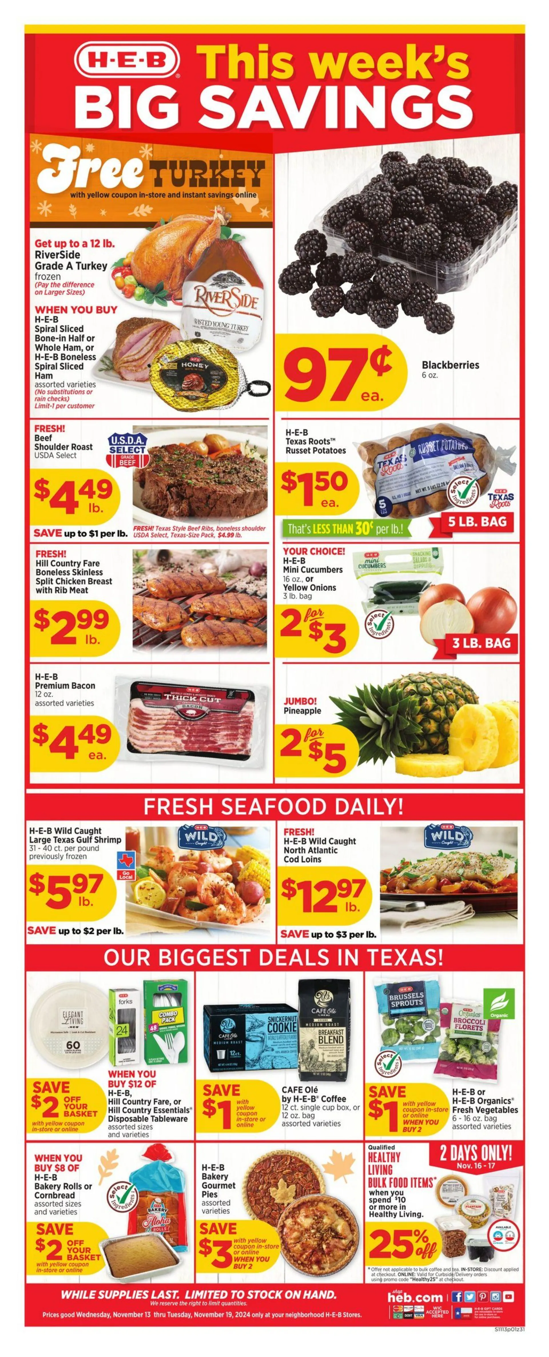 H-E-B Current weekly ad - 1