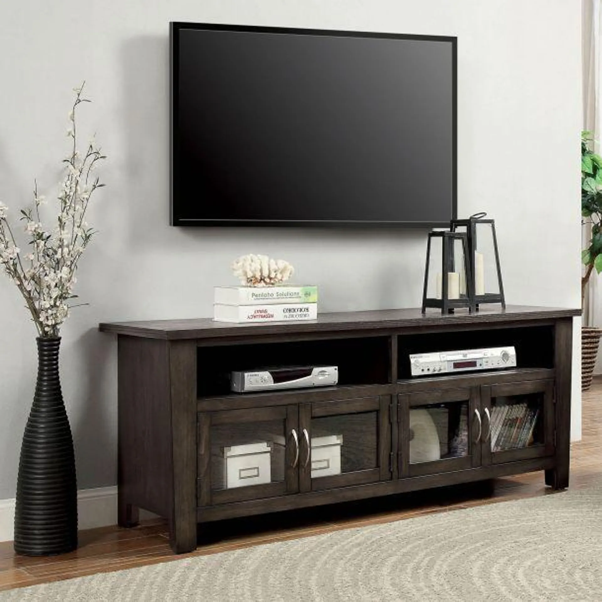 Alma 60" TV Stand - Gray