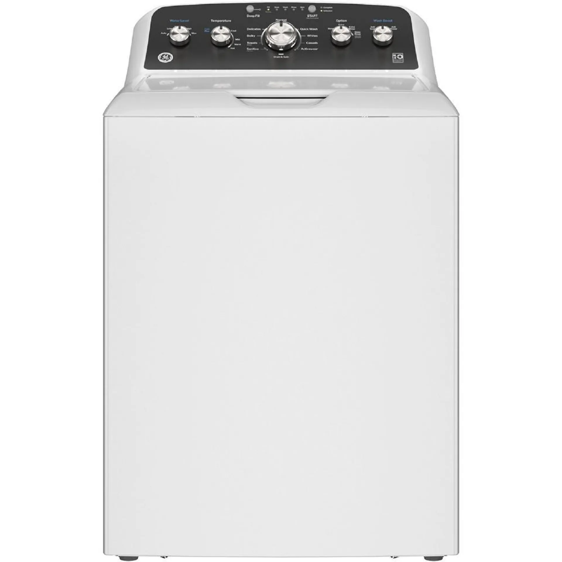 GE Appliances GTW480ASWWB GE® 4.6 cu. ft. Capacity Washer with Stainless Steel Basket,Cold Plus and Wash Boost​ - White