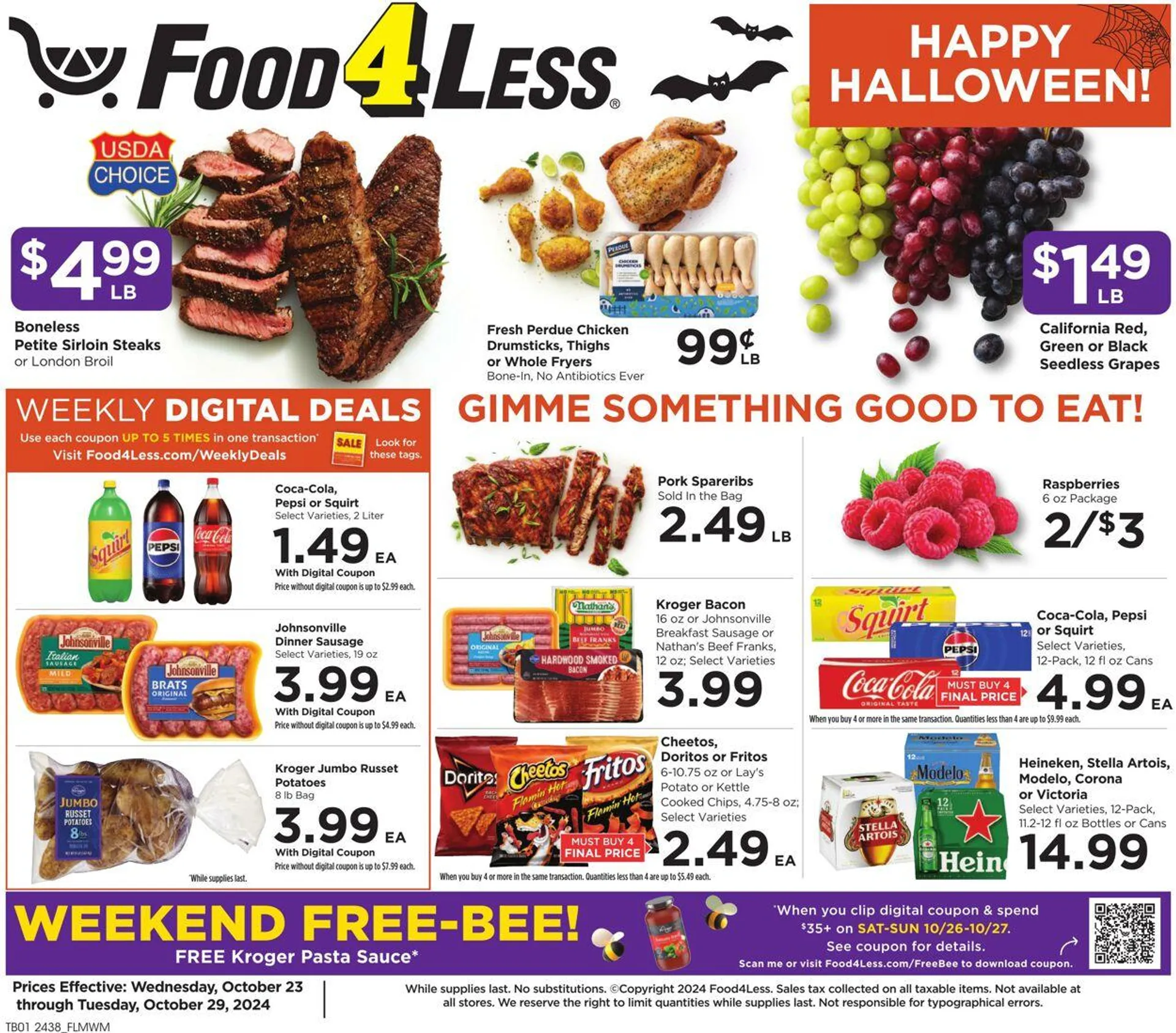 Food 4 Less Current weekly ad - 1