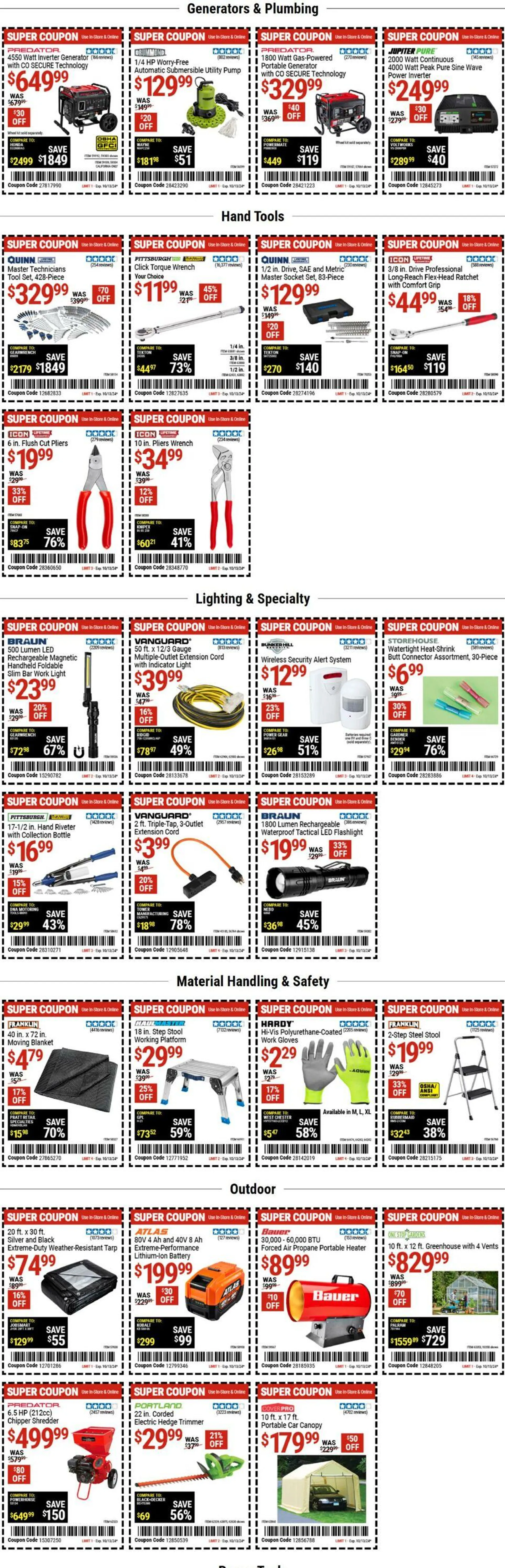 Catálogo de Harbor Freight Current weekly ad 3 de octubre al 13 de octubre 2024 - Página 3