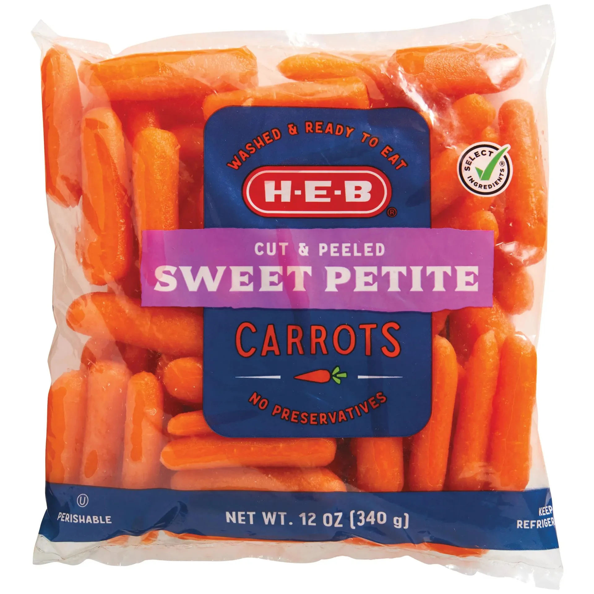 H‑E‑B Fresh Sweet Petite Baby Carrots