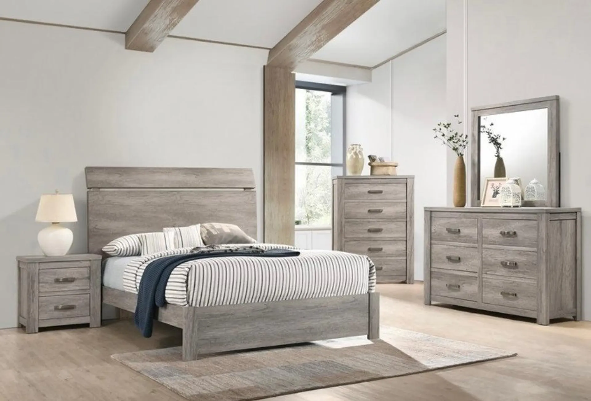 4 PCS King Bedroom Set F9543EK