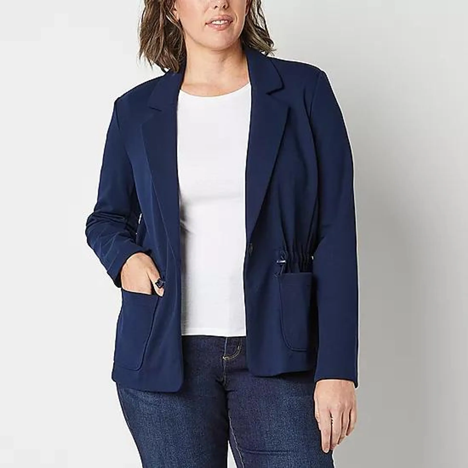 Liz Claiborne Womens Classic Fit Blazer