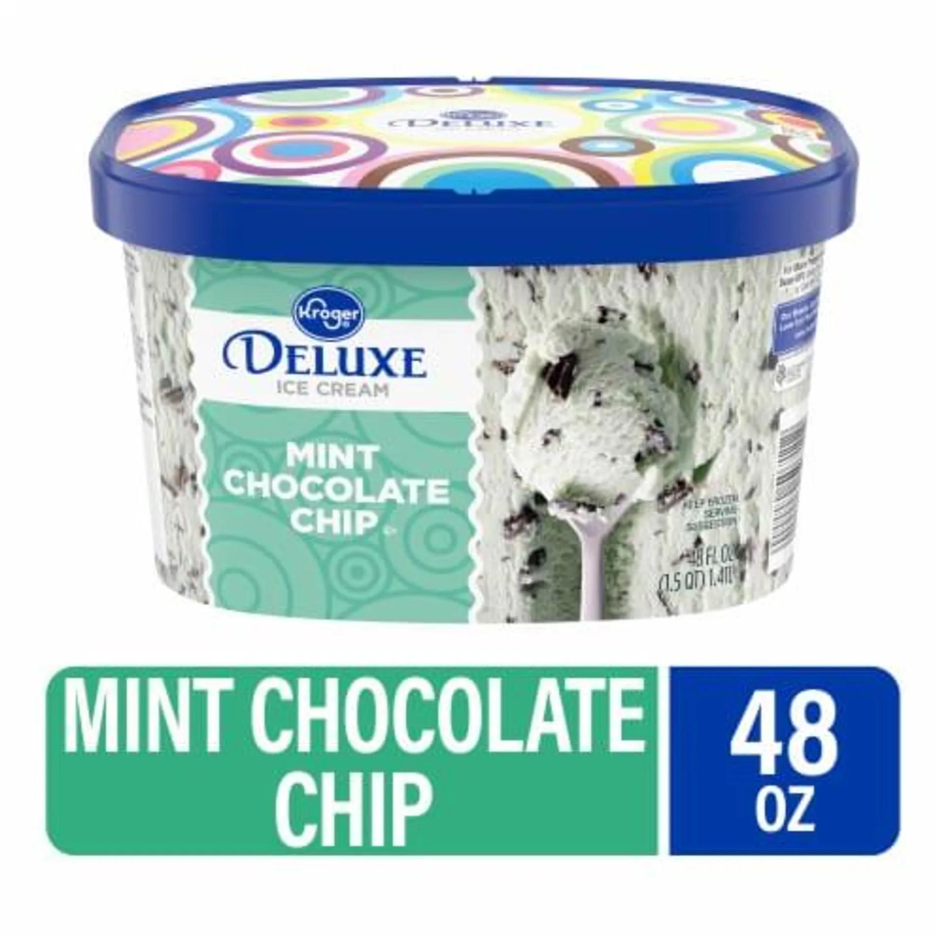 Kroger® Deluxe Mint Chocolate Chip Ice Cream Tub