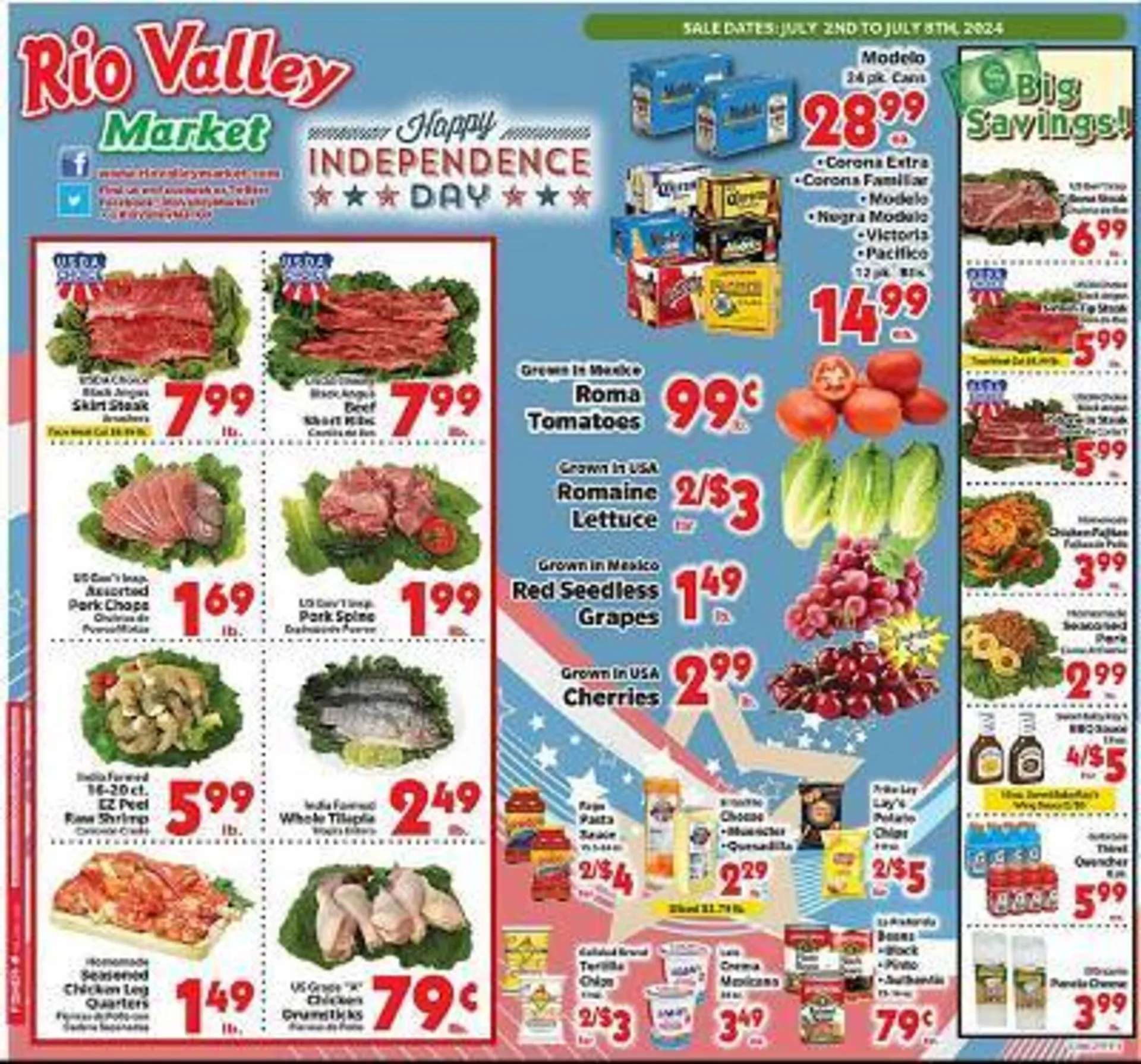 Rio Valley Market Weekly Ad - 1