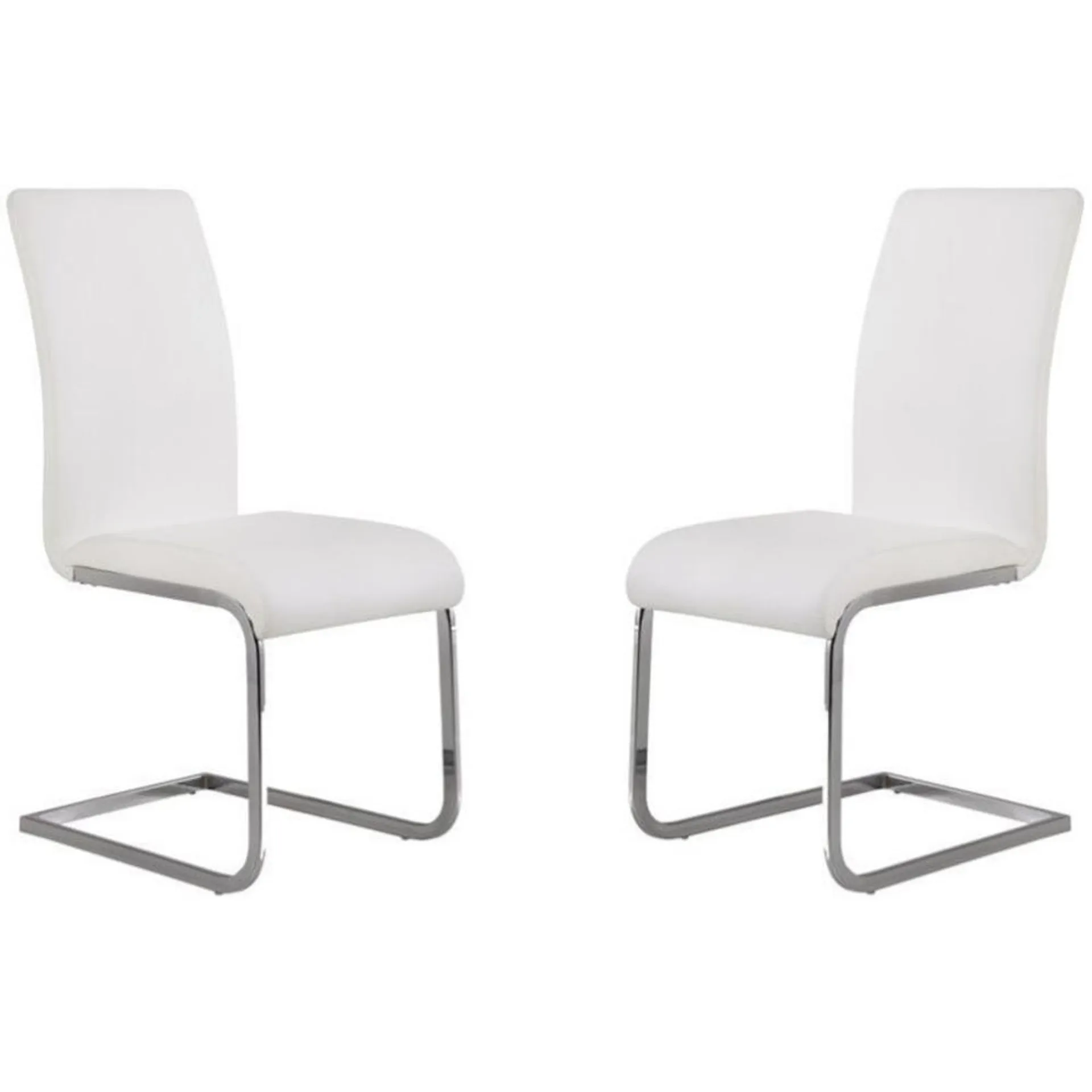 Armen Living Armen Living Amanda Side Chair Set Of Two In white