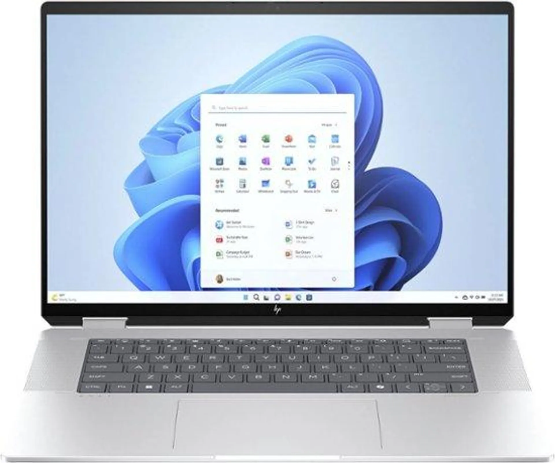 HP - Envy 2-in-1 16" Wide Ultra XGA Touch-Screen Laptop - Intel Core Ultra 7 - 32GB Memory - 2TB SSD - Glacier Silver