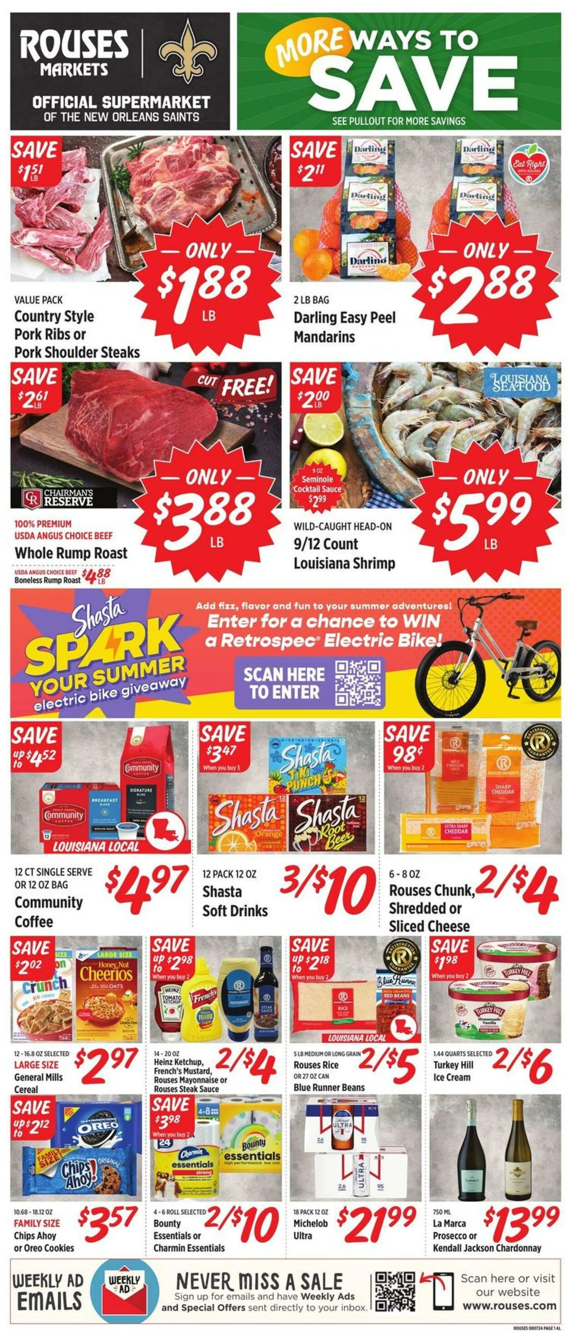 Rouses Current weekly ad - 1