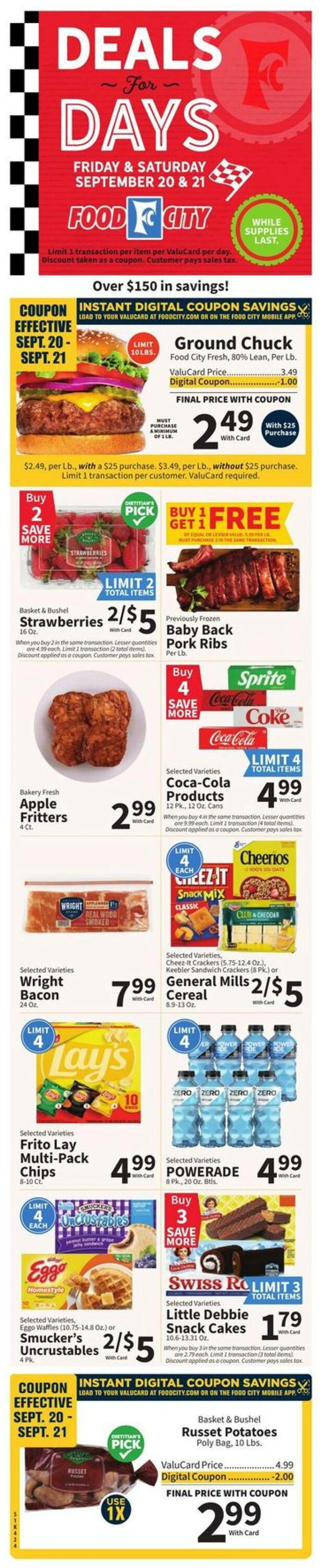 Food City Current weekly ad - 1