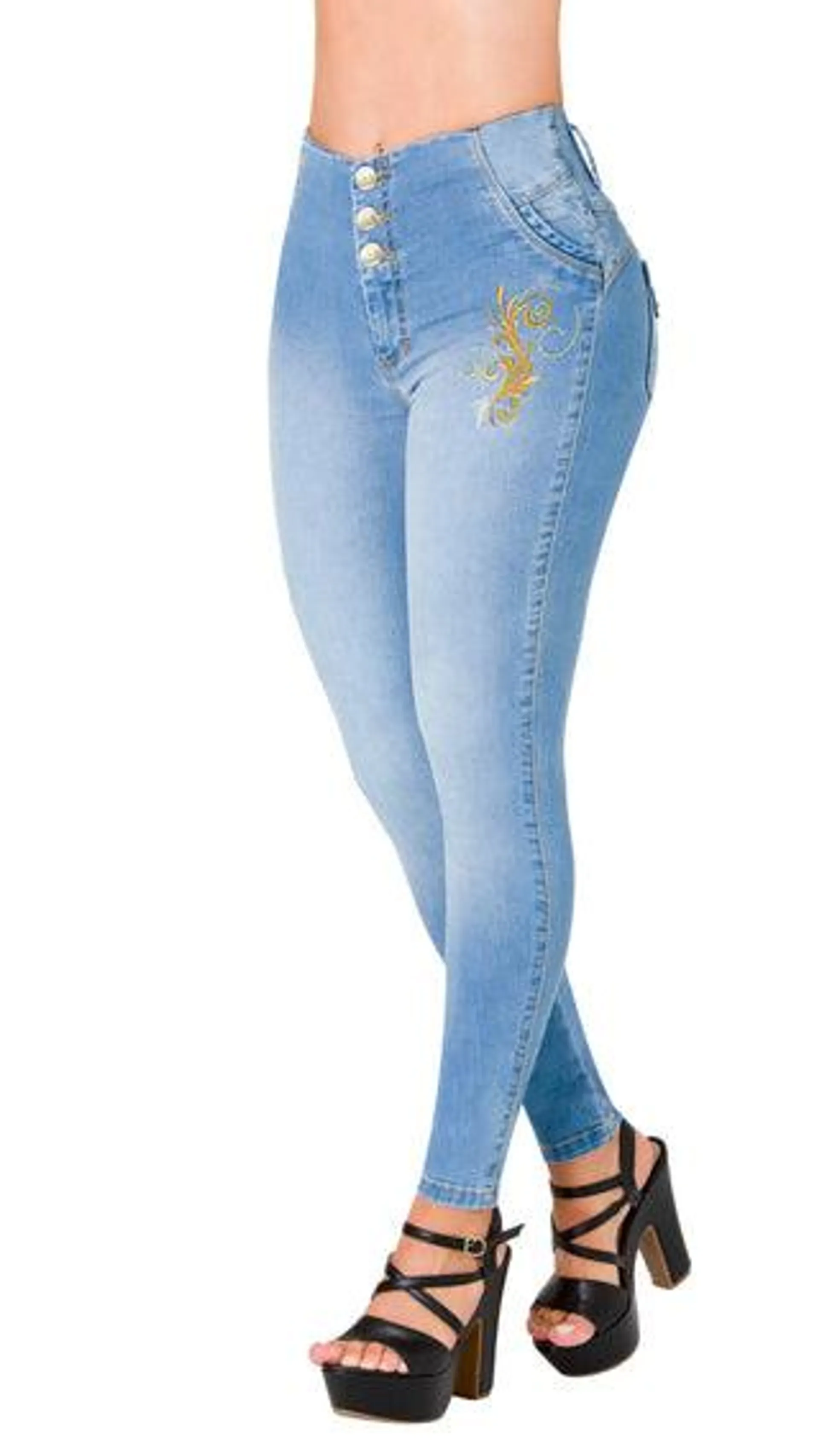 Jean Levanta Cola Skinny Ska 52549PAP-B