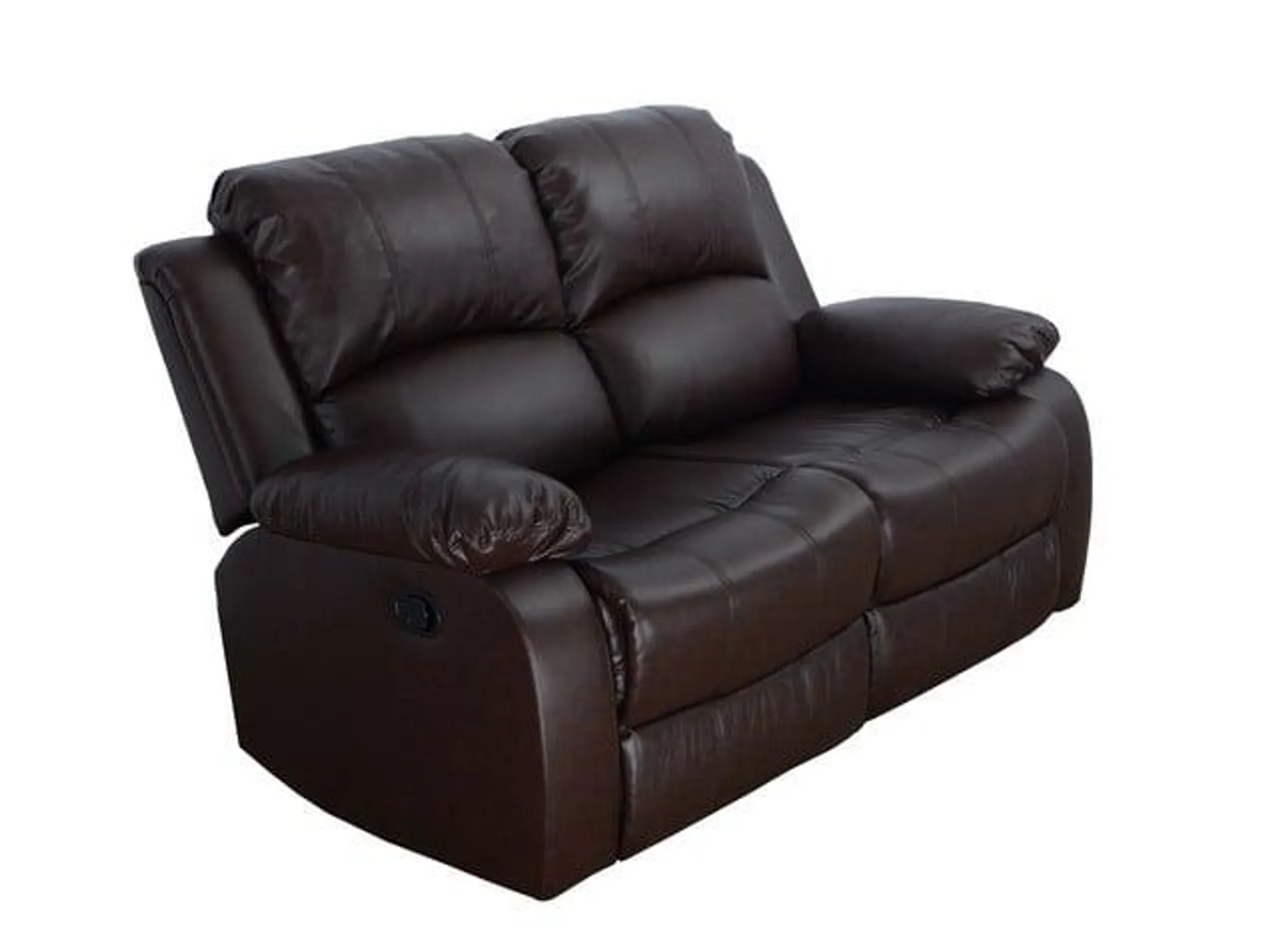 Lifestyle Furniture LGS2900-L Odessa Reclining Loveseat- Dark Brown - 40 x 61.5 x 37 in.