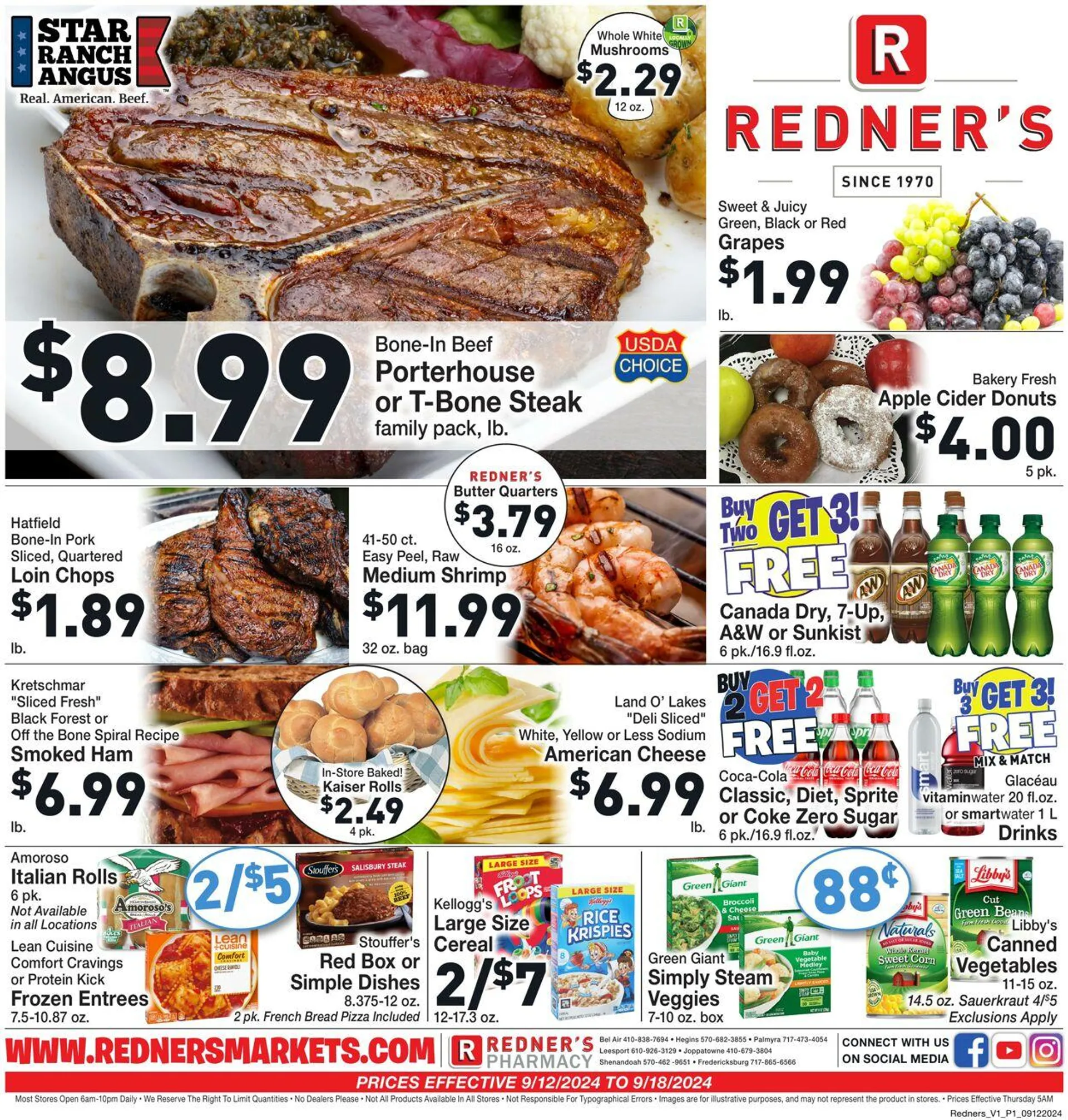 Redner’s Warehouse Market Current weekly ad - 1