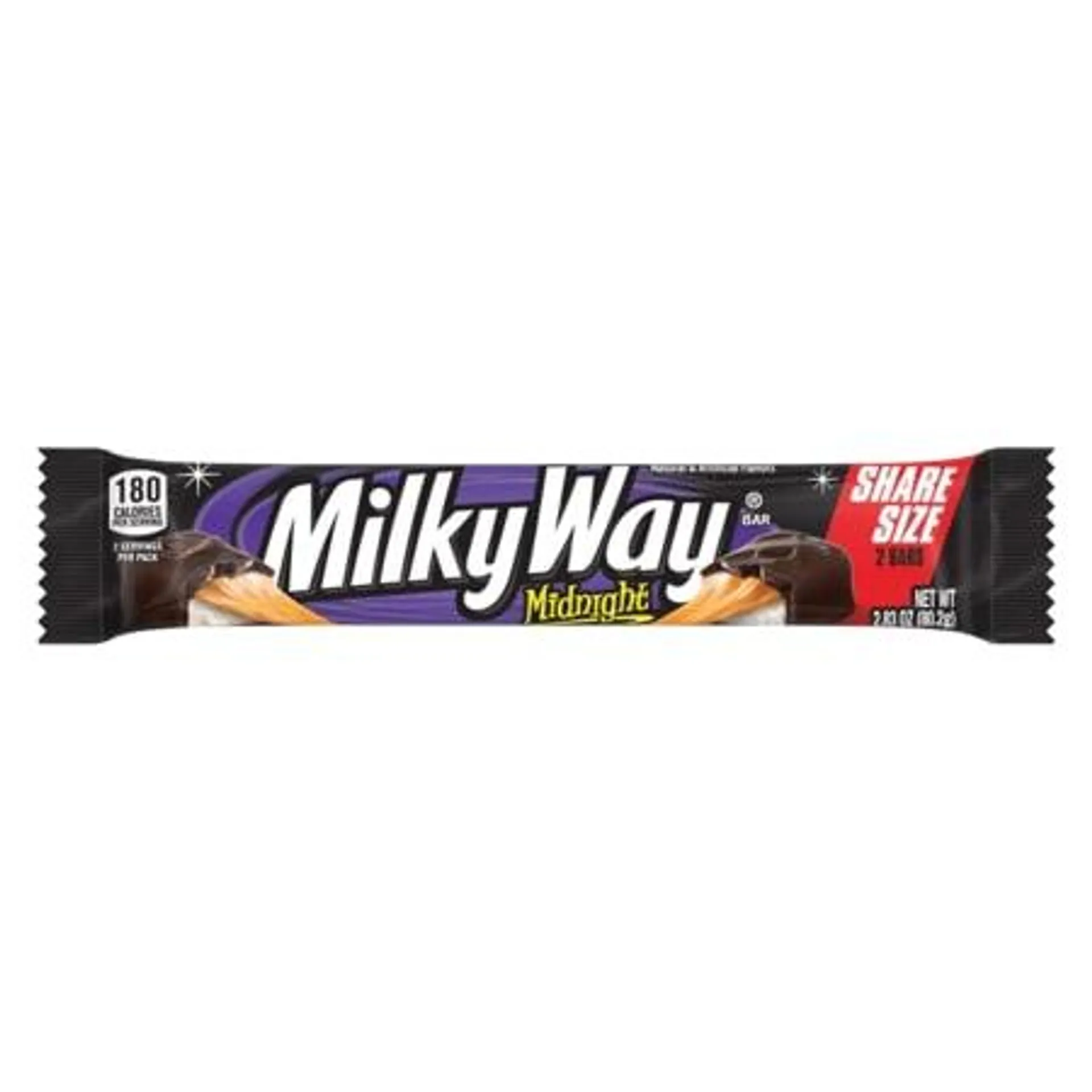 Milky Way® Midnight Dark Chocolate Share Size Candy Bars 2.83 oz