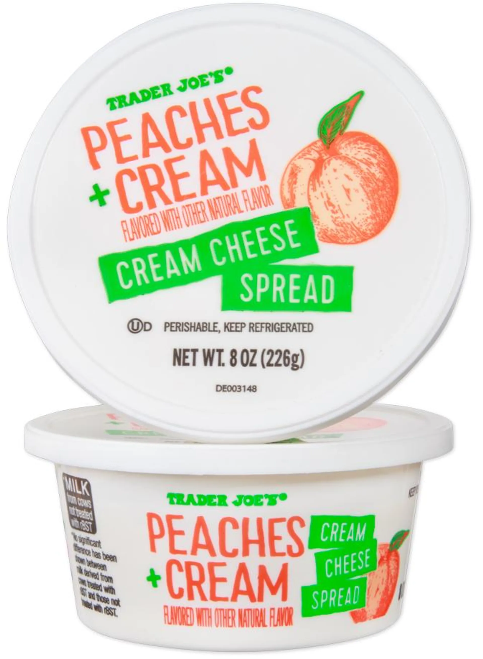 Peaches + Cream Cream Cheese Spread