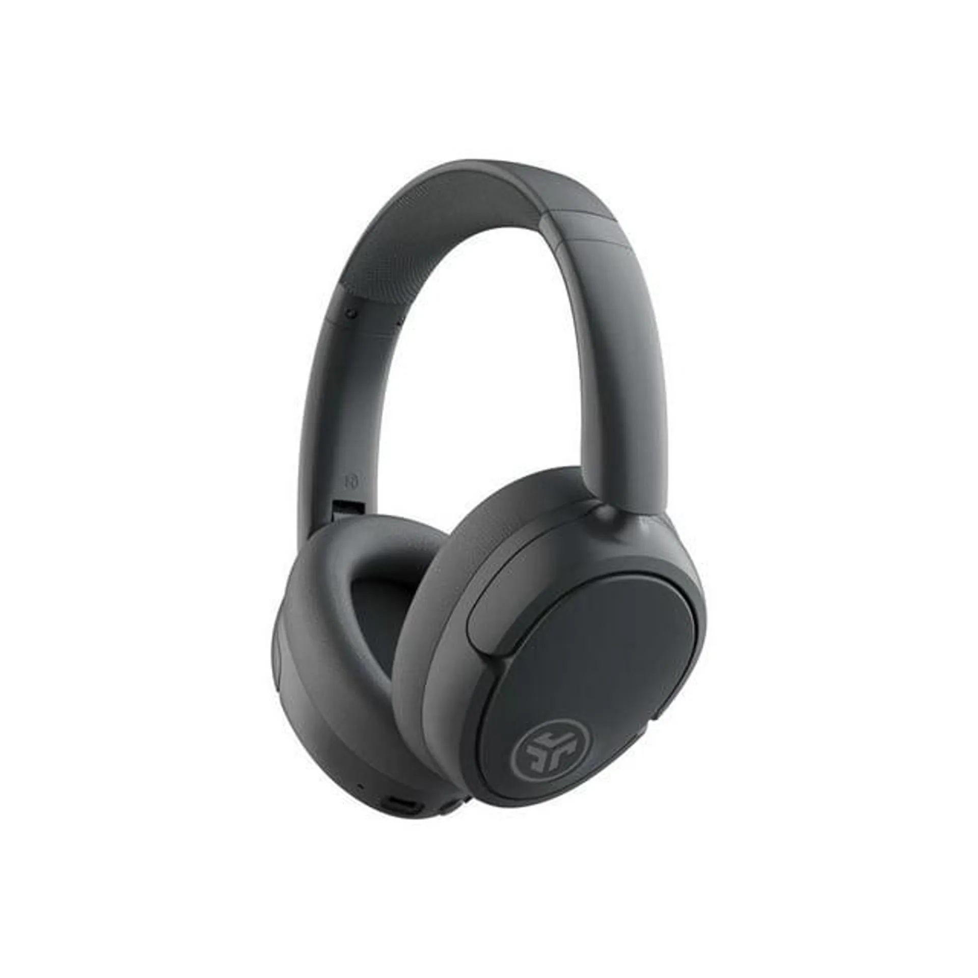 JLab JBuds Lux Active Noise Cancellation Bluetooth Over-Ear Headphones, Be Aware Safety Mode, Cloud Foam Comfort, Multipoint, Fast Charge, Graphite