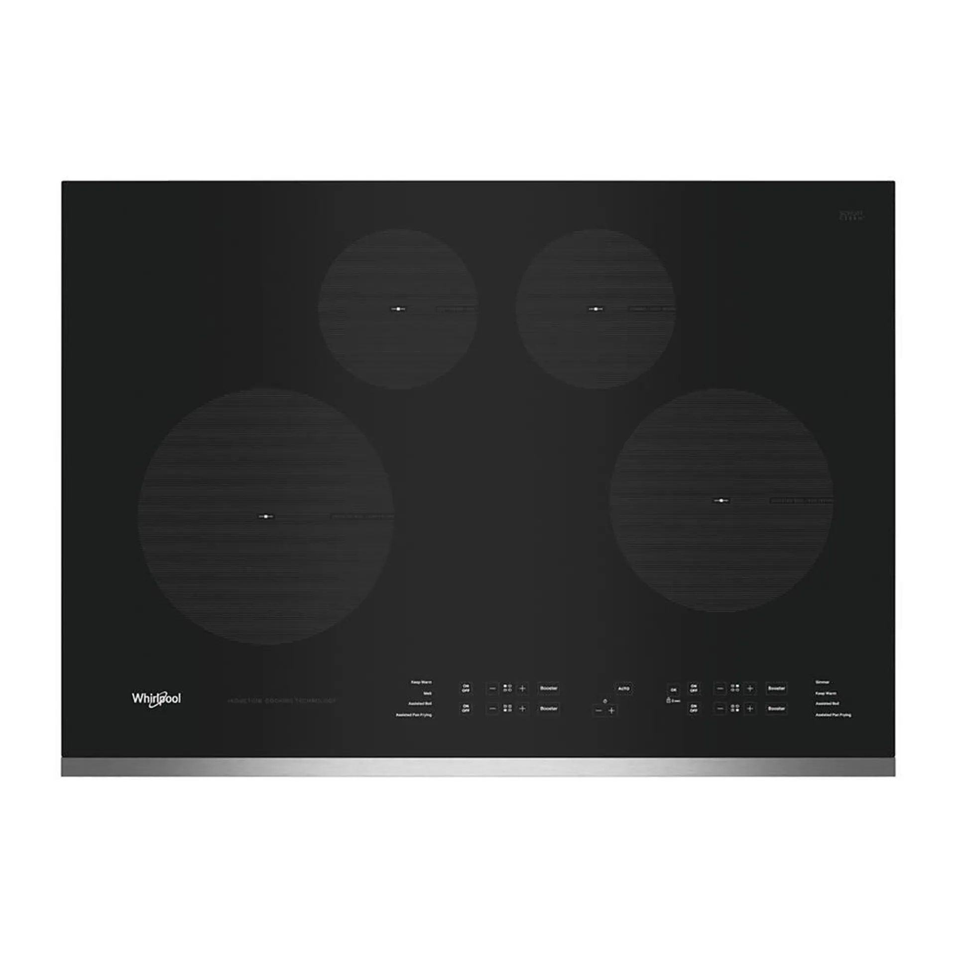 Whirlpool® 30" Induction Electric Stainless Steel Induction Cooktop