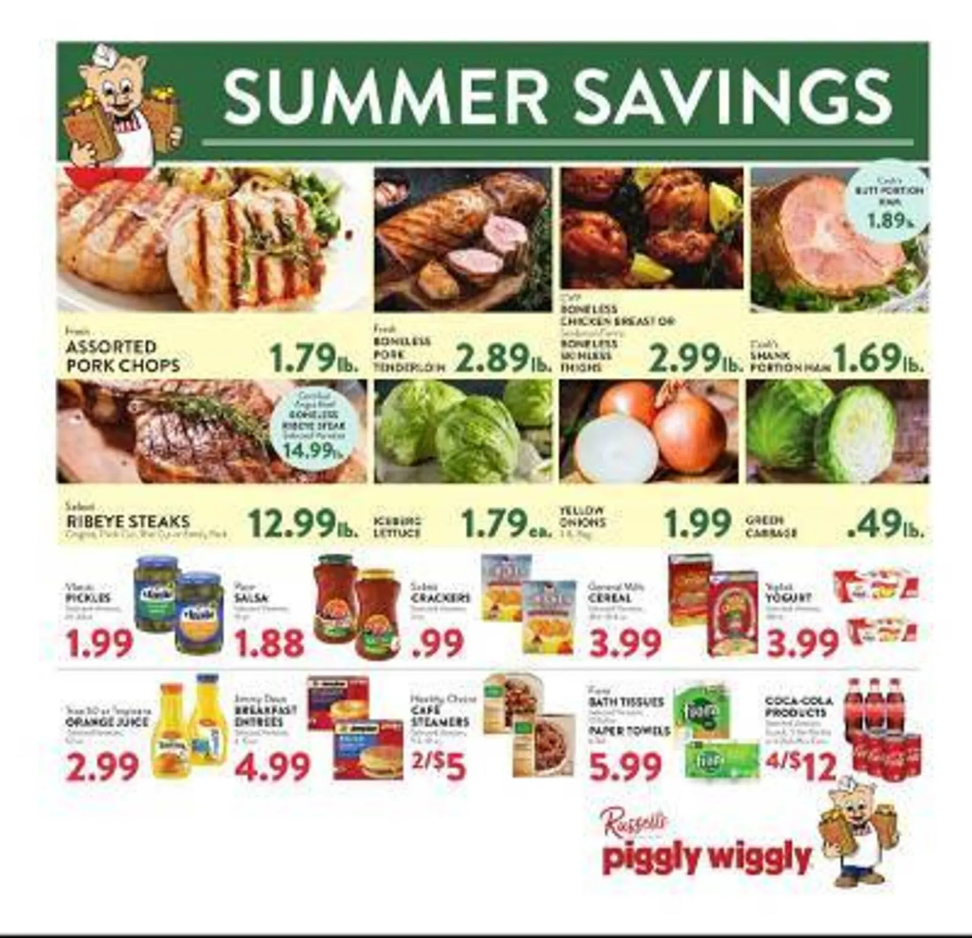 Piggly Wiggly Weekly Ad - 1