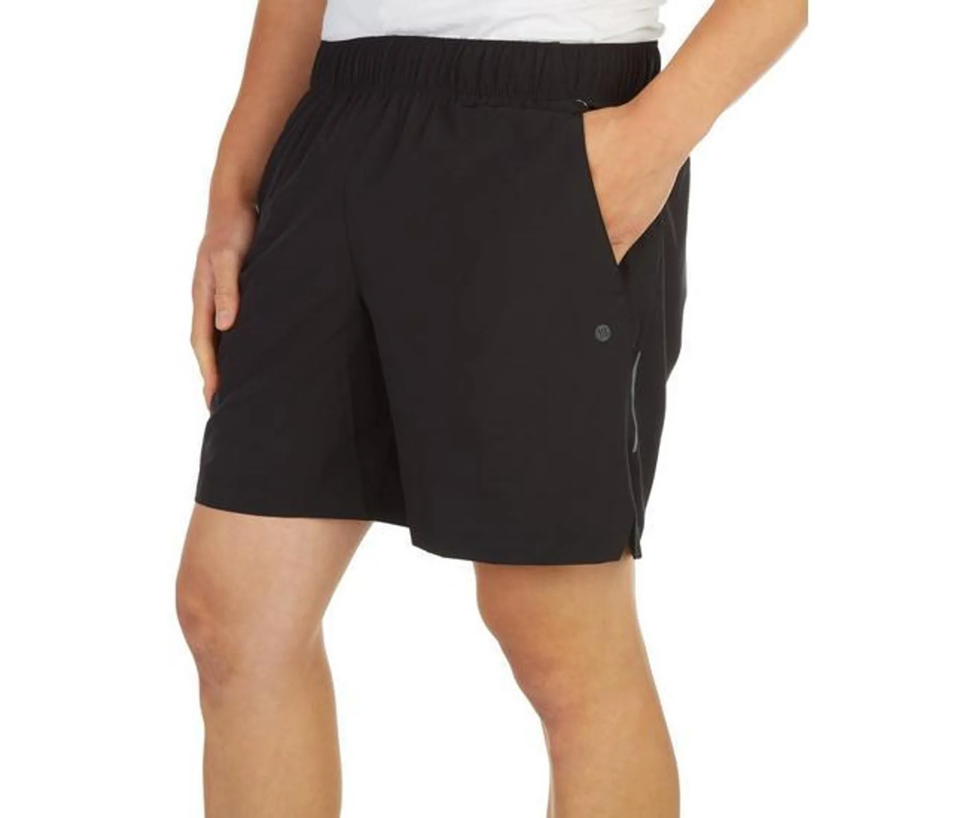 Mens Solid Athletic Shorts