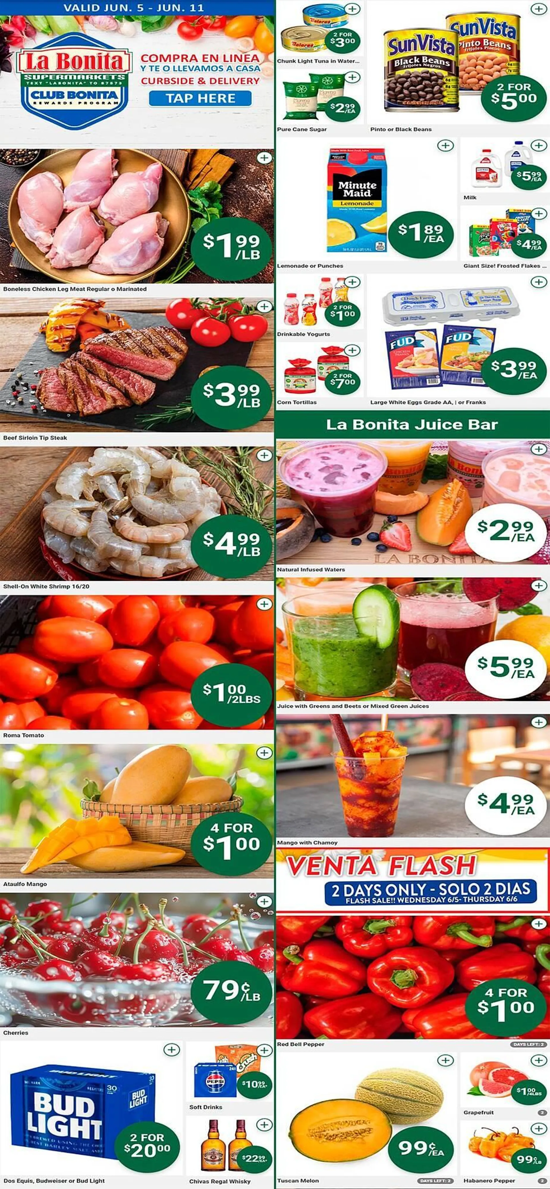 La Bonita Supermarkets Weekly Ad - 1
