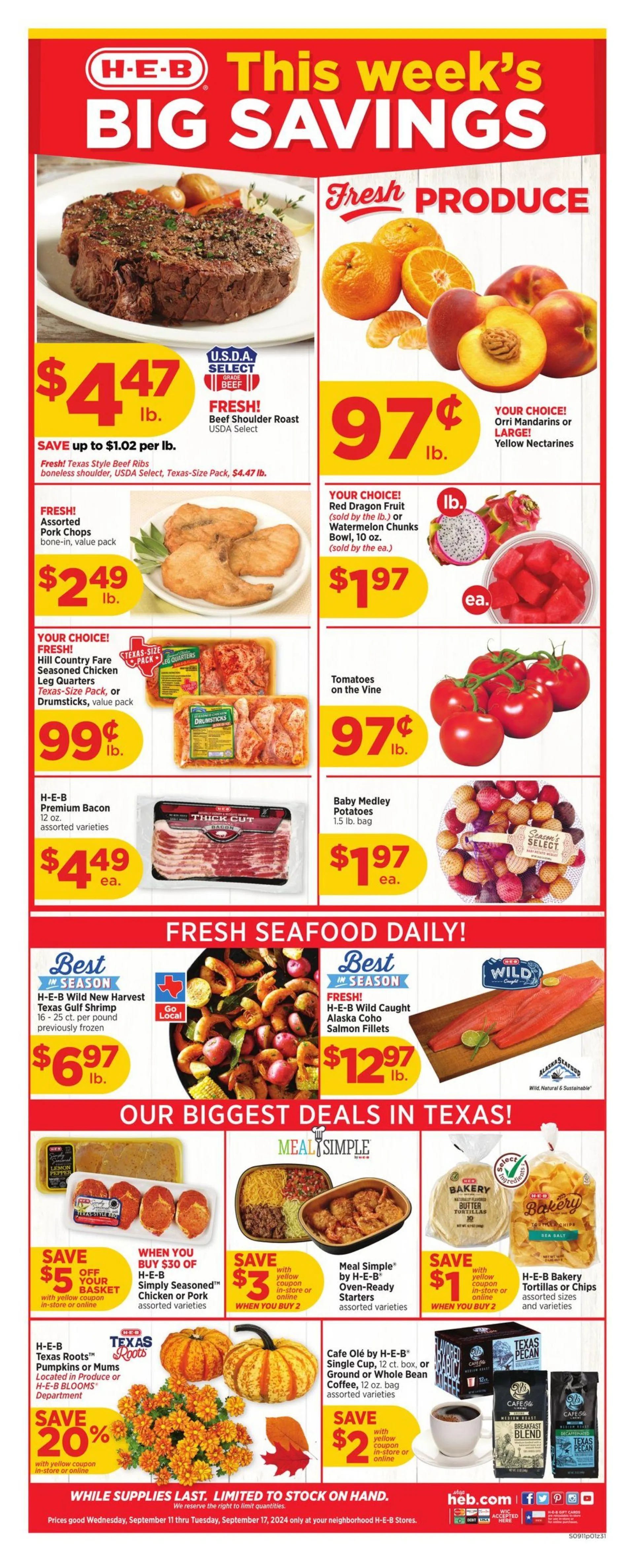 H-E-B Current weekly ad - 1