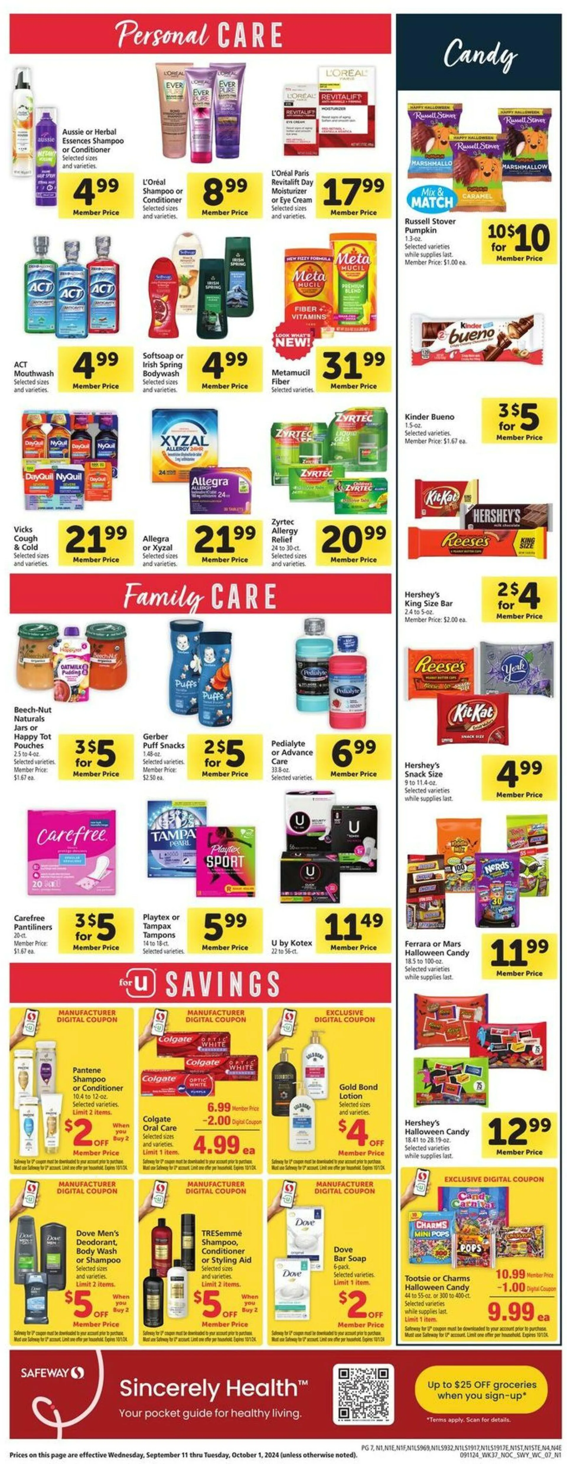 Safeway Current weekly ad - 7