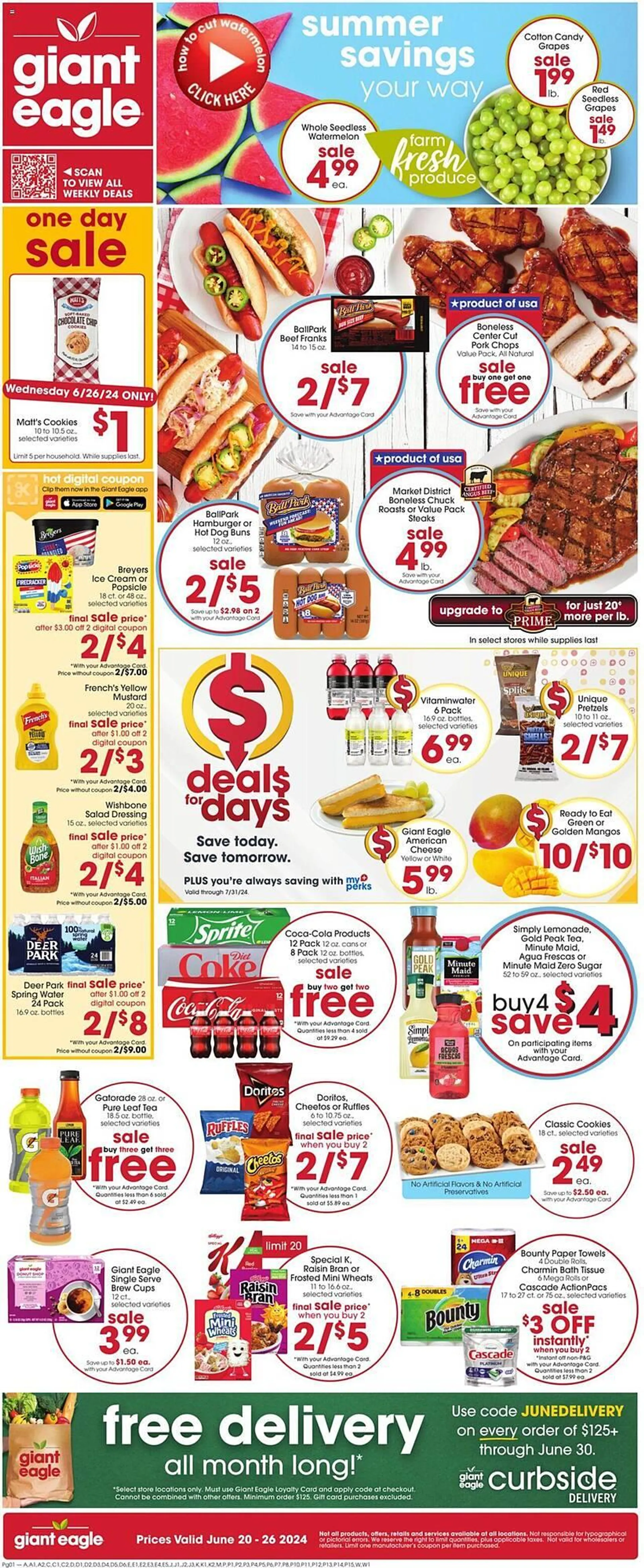 Giant Eagle Weekly Ad - 1