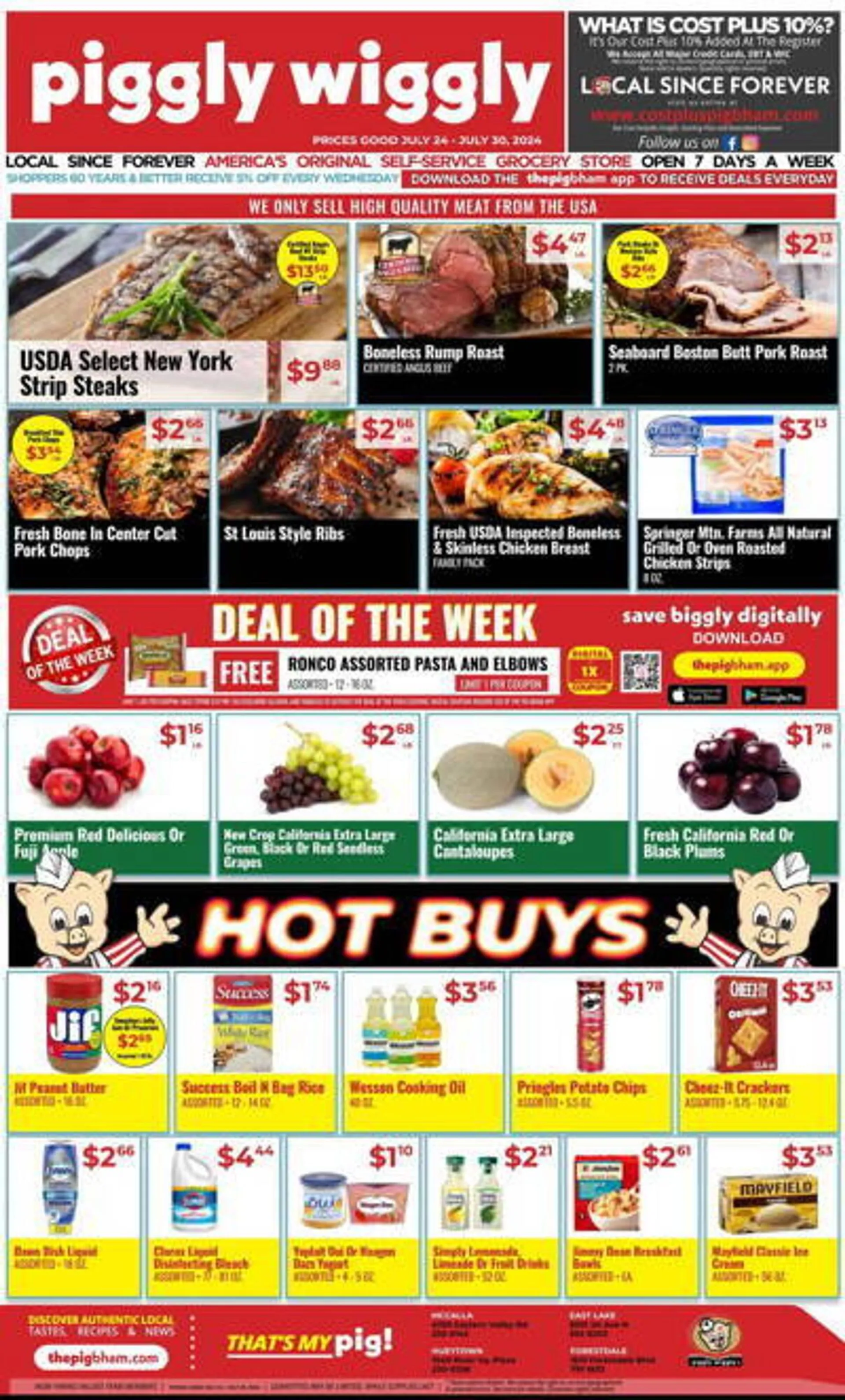 Piggly Wiggly Weekly Ad - 1