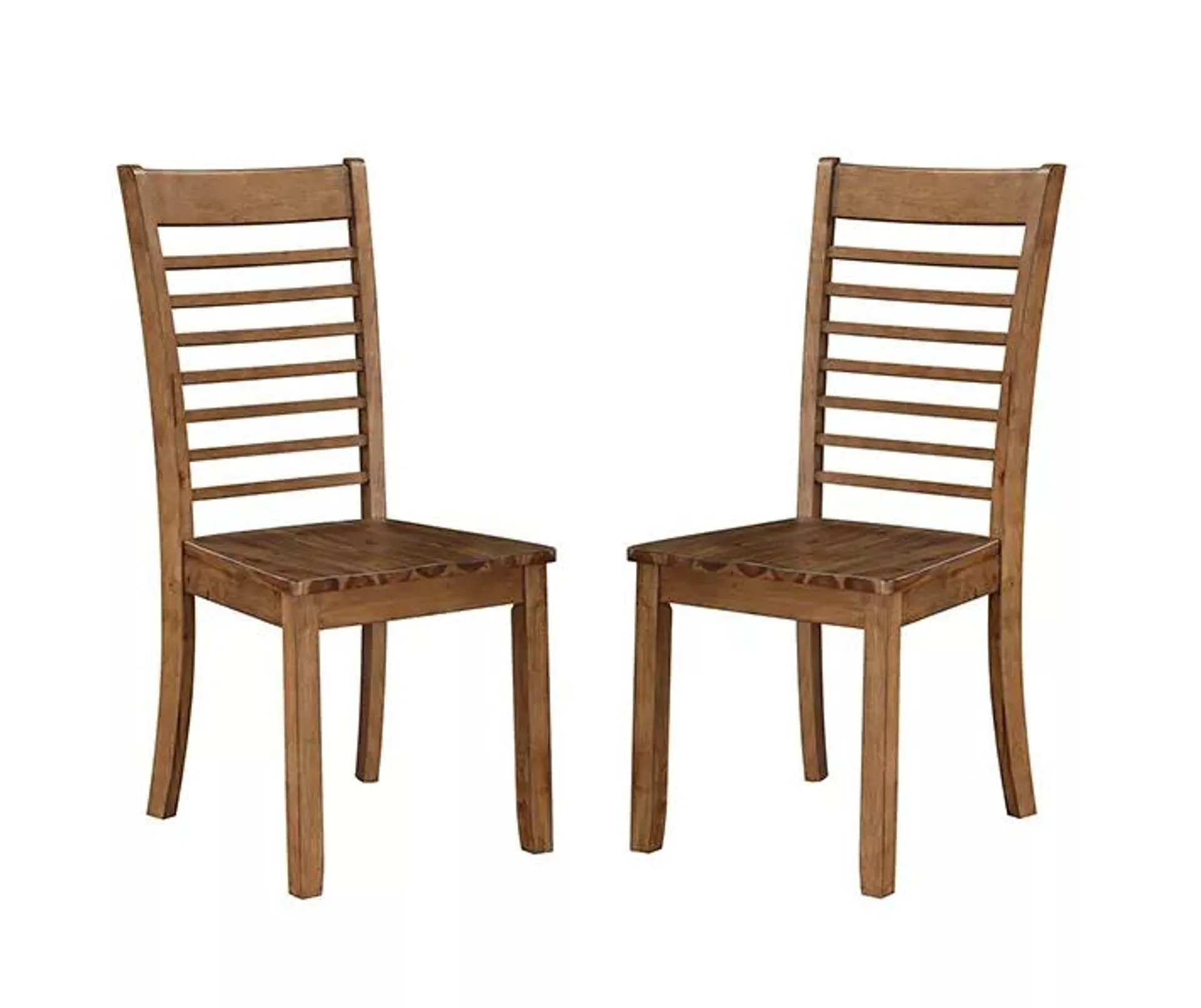 Ally Oak Dining Chairs, 2-Pack