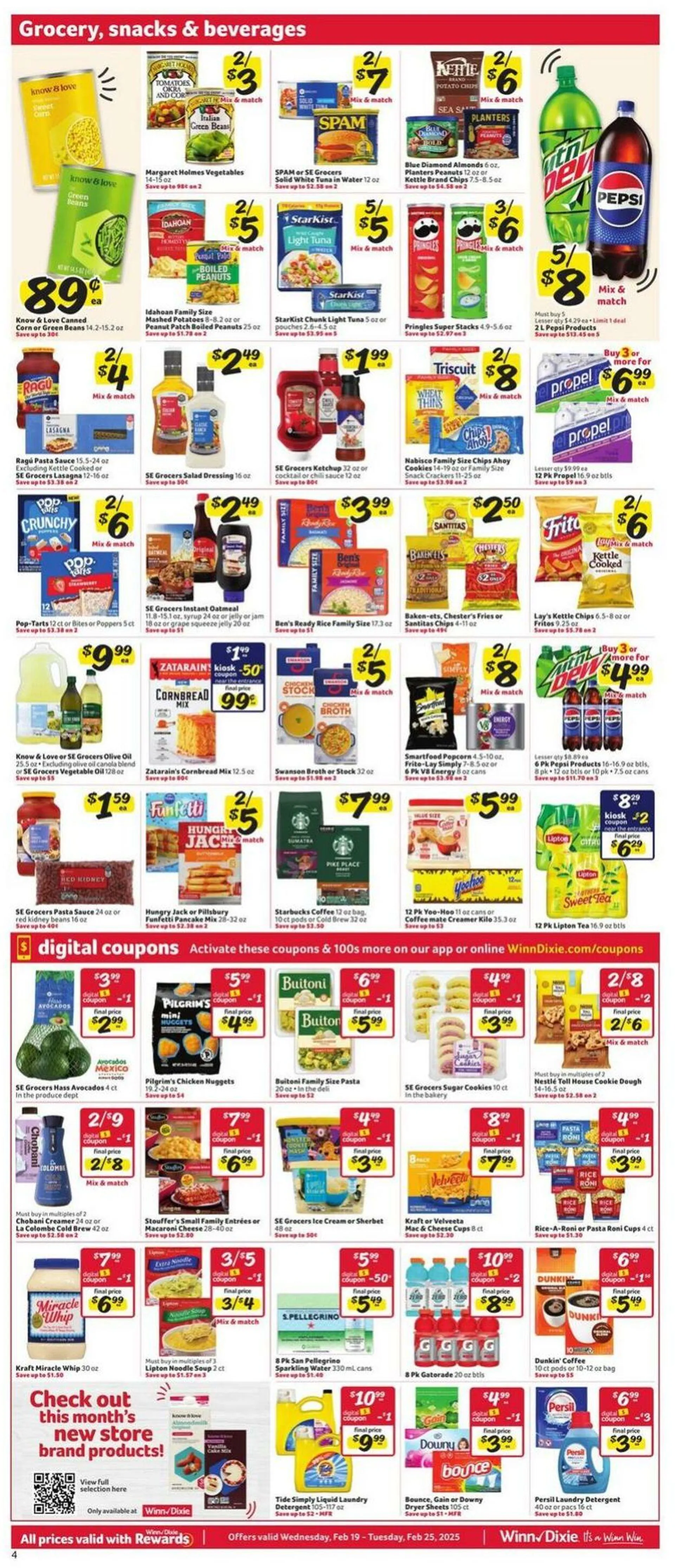 Catálogo de Winn Dixie Current weekly ad 19 de febrero al 25 de febrero 2025 - Página 5