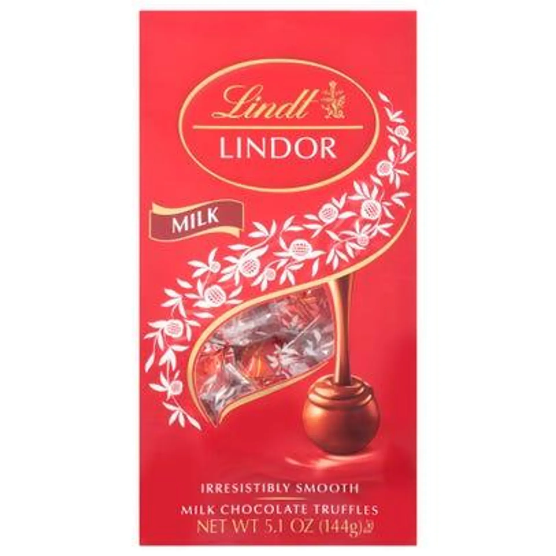 Lindt Lindor Truffles, Milk Chocolate - 5.1 oz