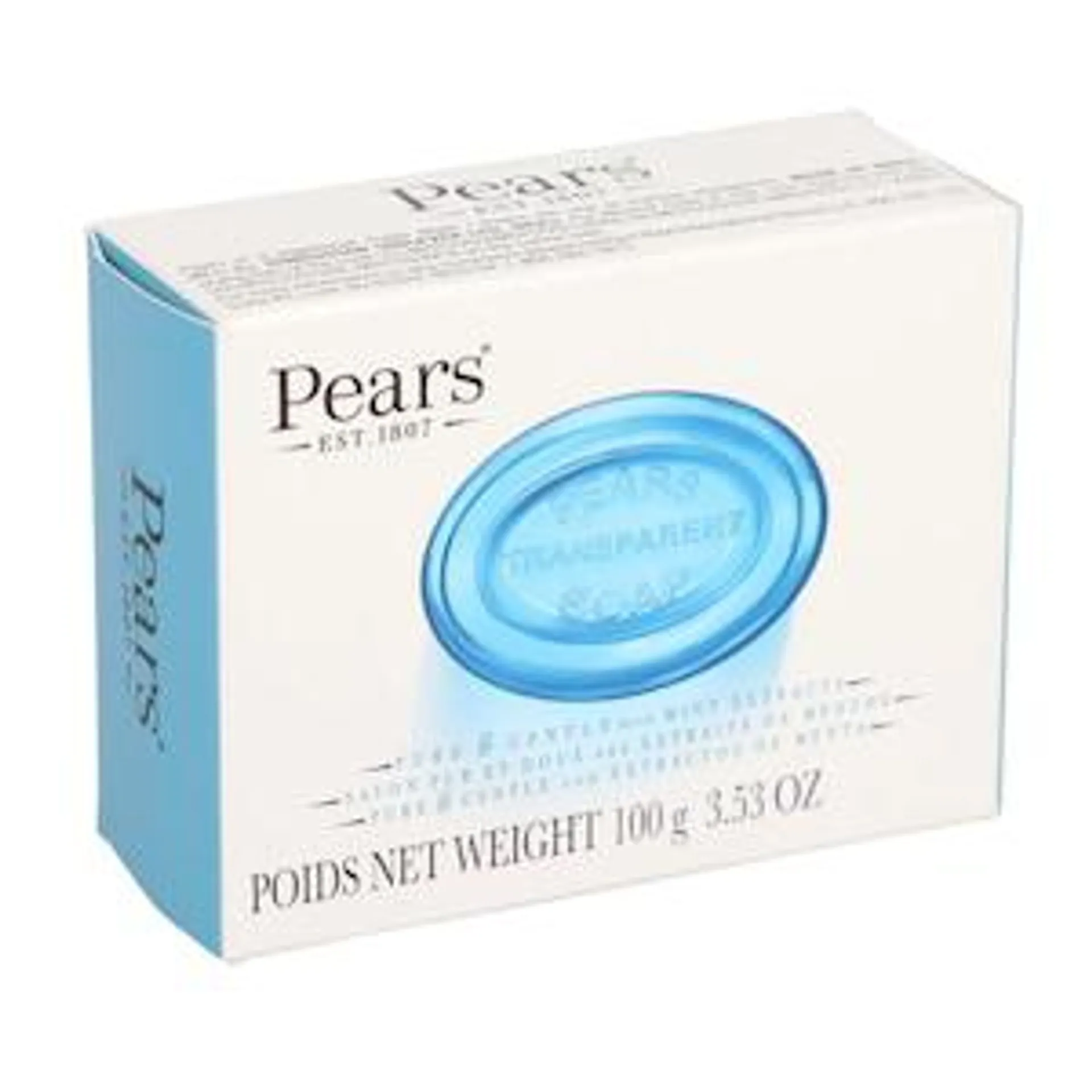 Pears Germishield Soap with Mint Extract, 3.5 oz.