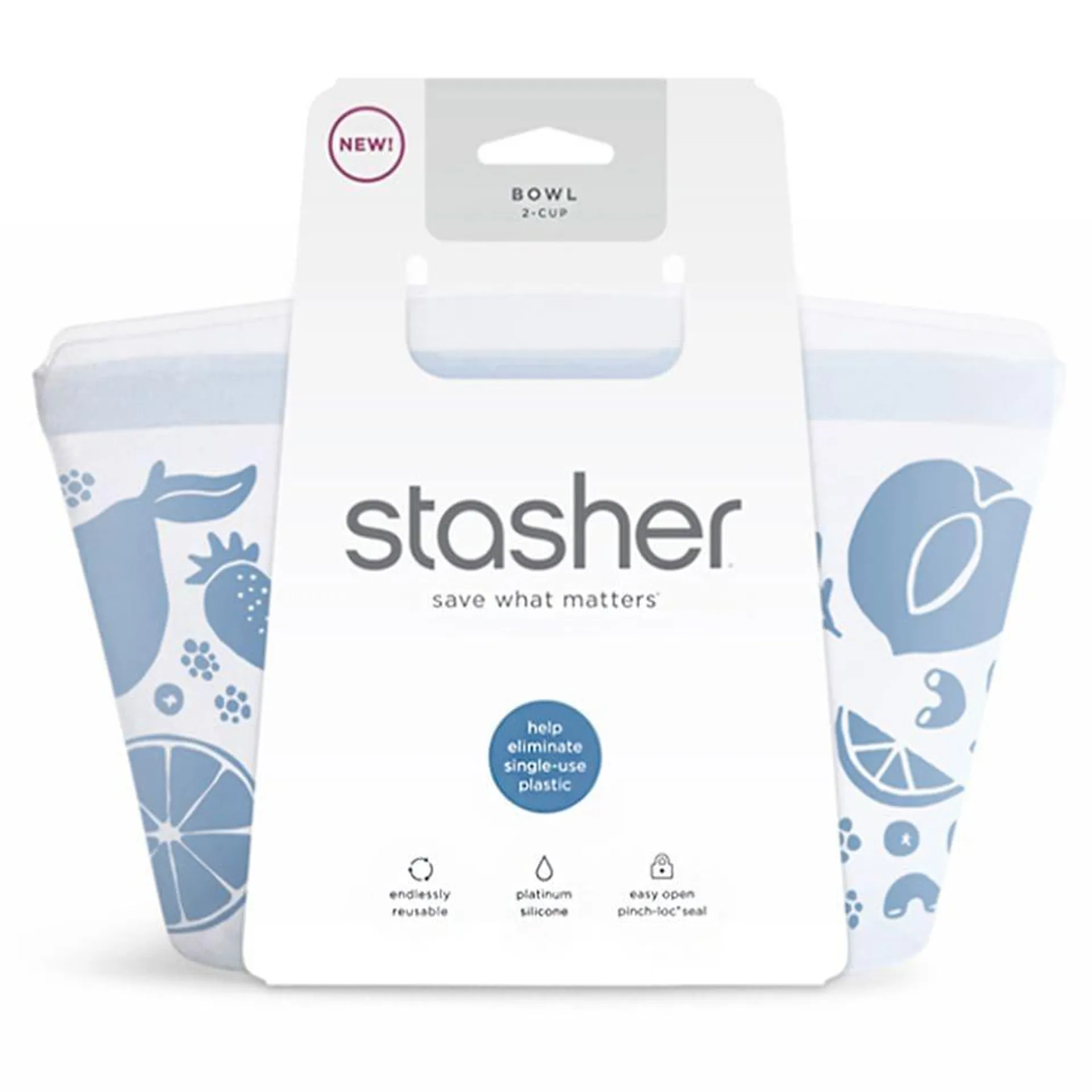 Stasher Reusable Bowl, 1.0 ea