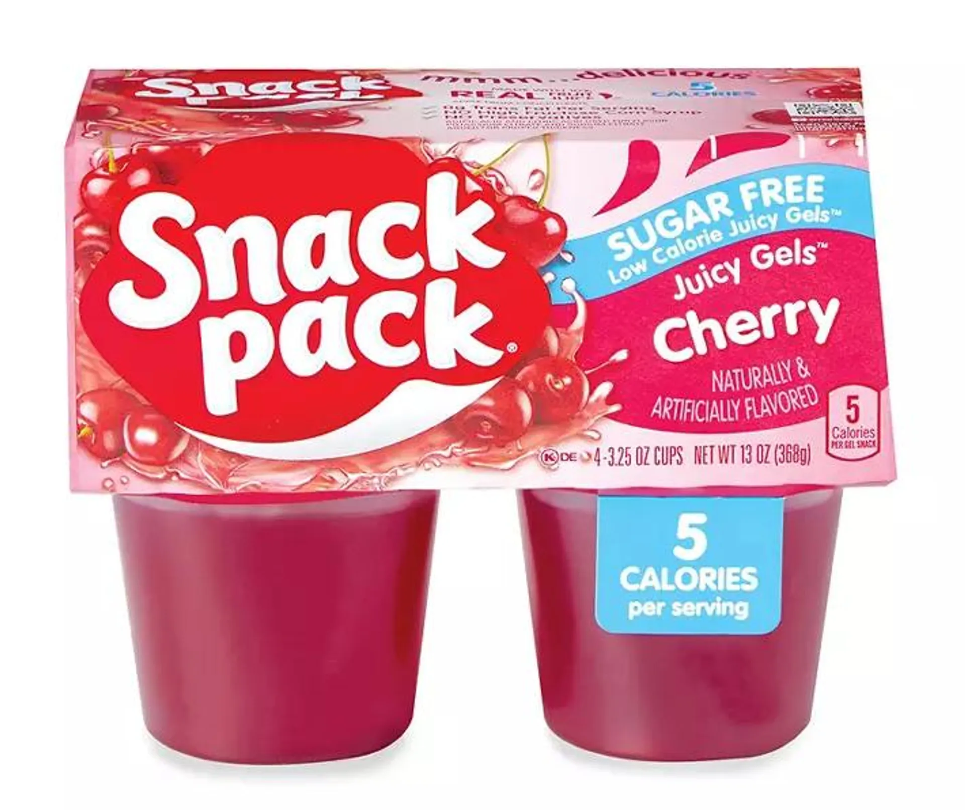 Sugar-Free Cherry Jello, 4-Pack