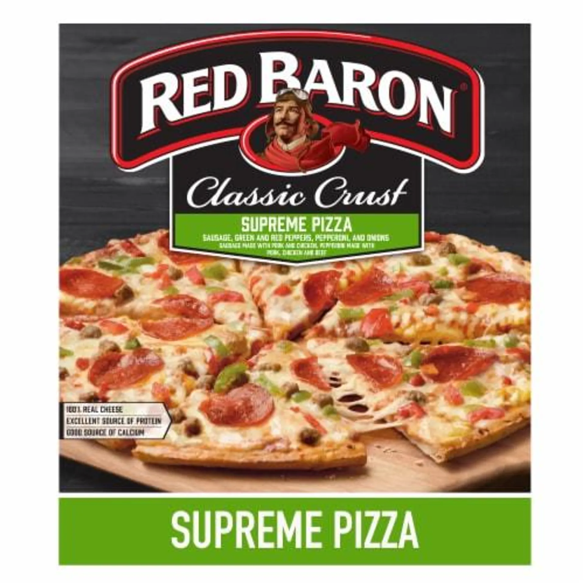 Red Baron Supreme Classic Crust Frozen Pizza