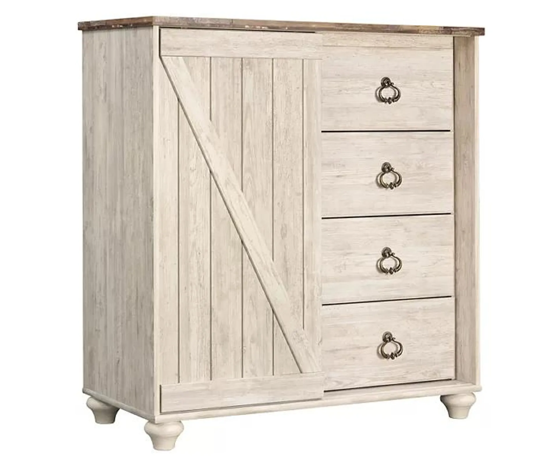 Willowton Sliding Door Storage Chest