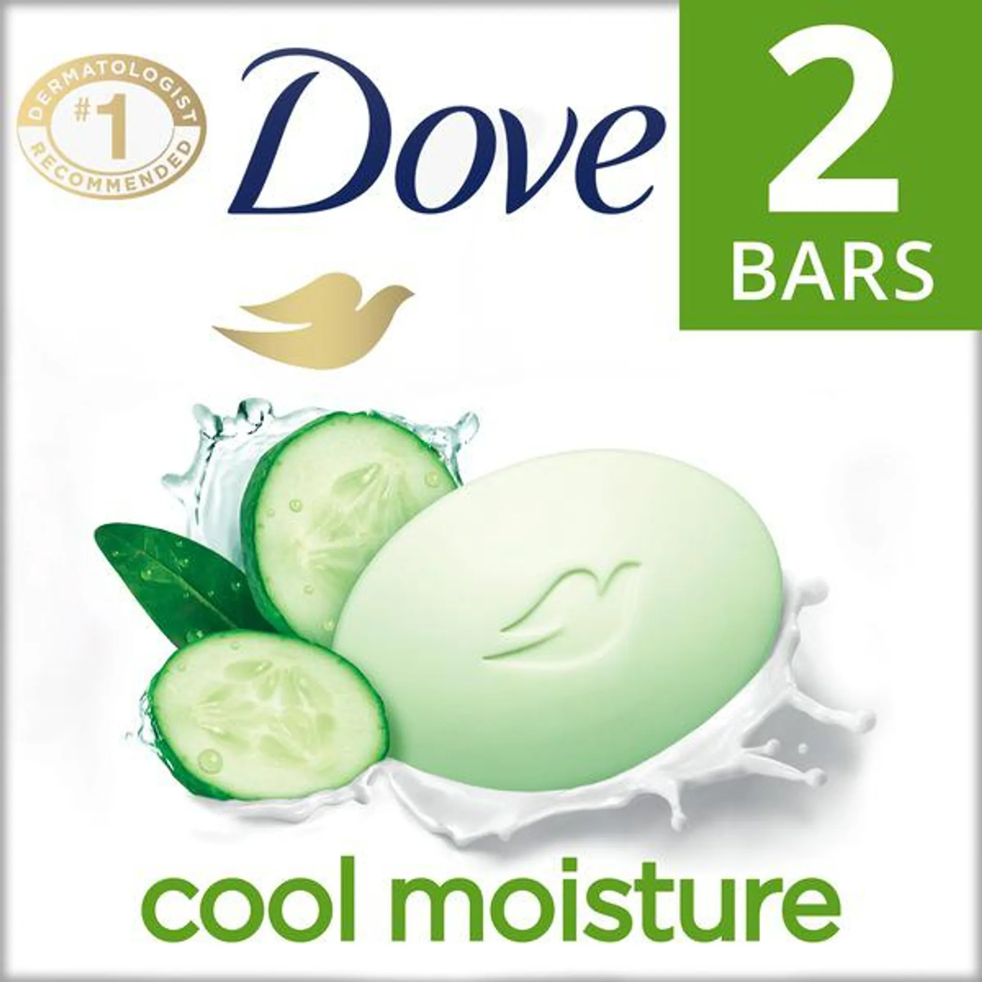 Dove go fresh Cucumber and Green Tea Beauty Bar, 4 OZ