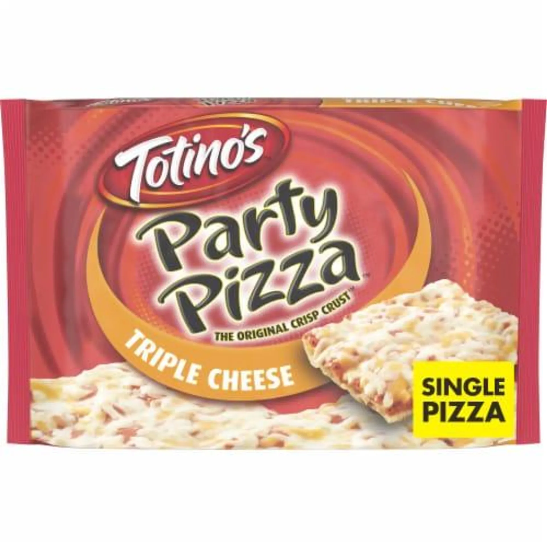 Totino's Party Pizza Triple Cheese Original Crust Personal Frozen Pizza