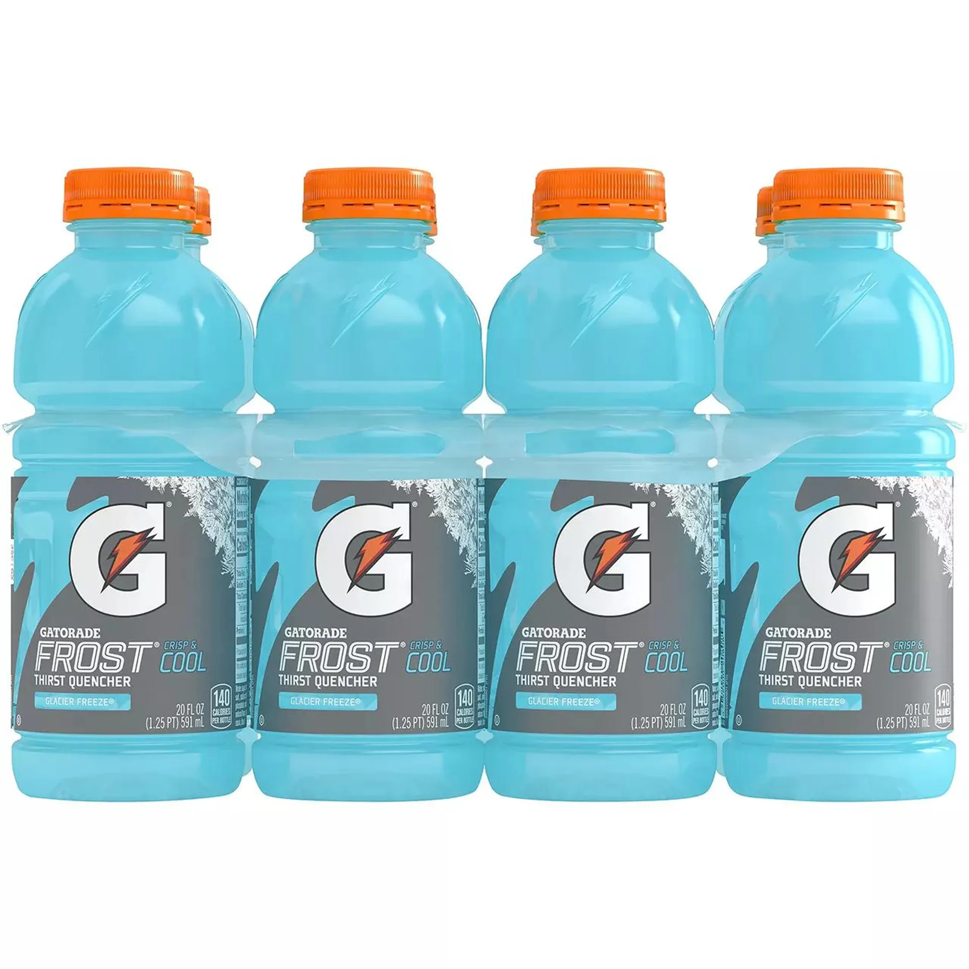 Gatorade Frost Thirst Quencher Glacier Freeze 20 Fl Oz 8 Count