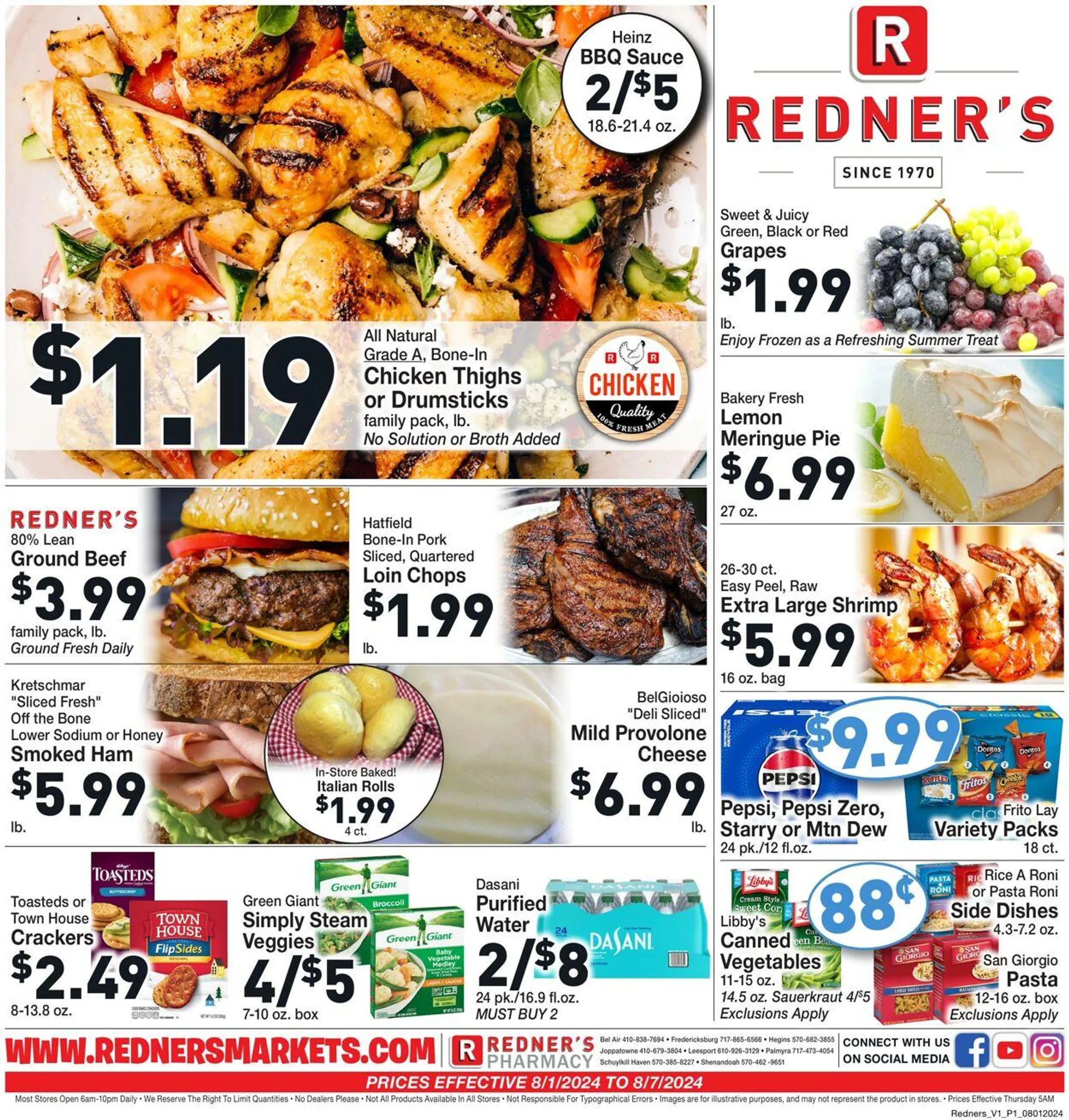 Redner’s Warehouse Market Current weekly ad - 1