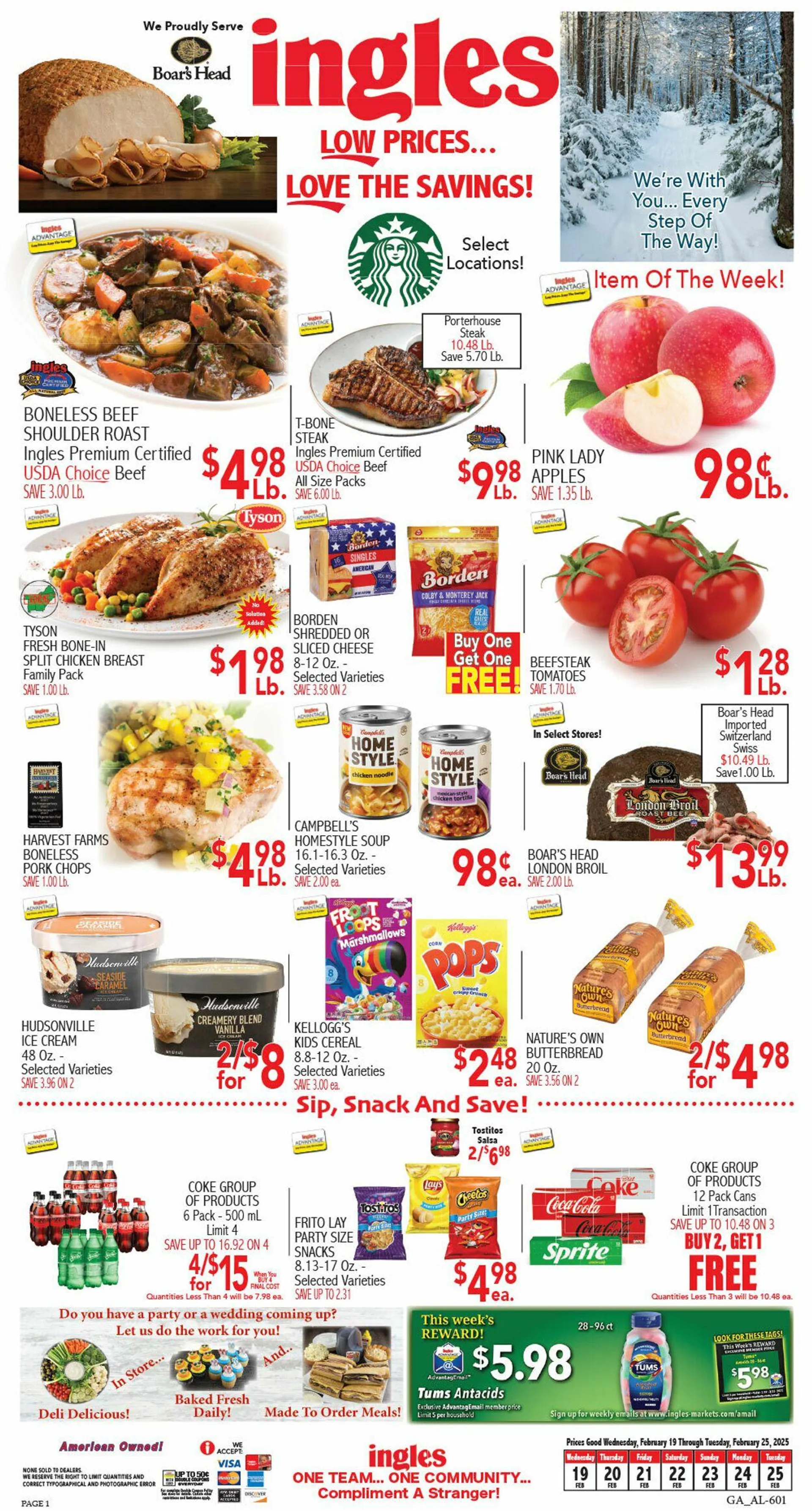 Catálogo de Ingles Current weekly ad 19 de febrero al 25 de febrero 2025 - Página 1