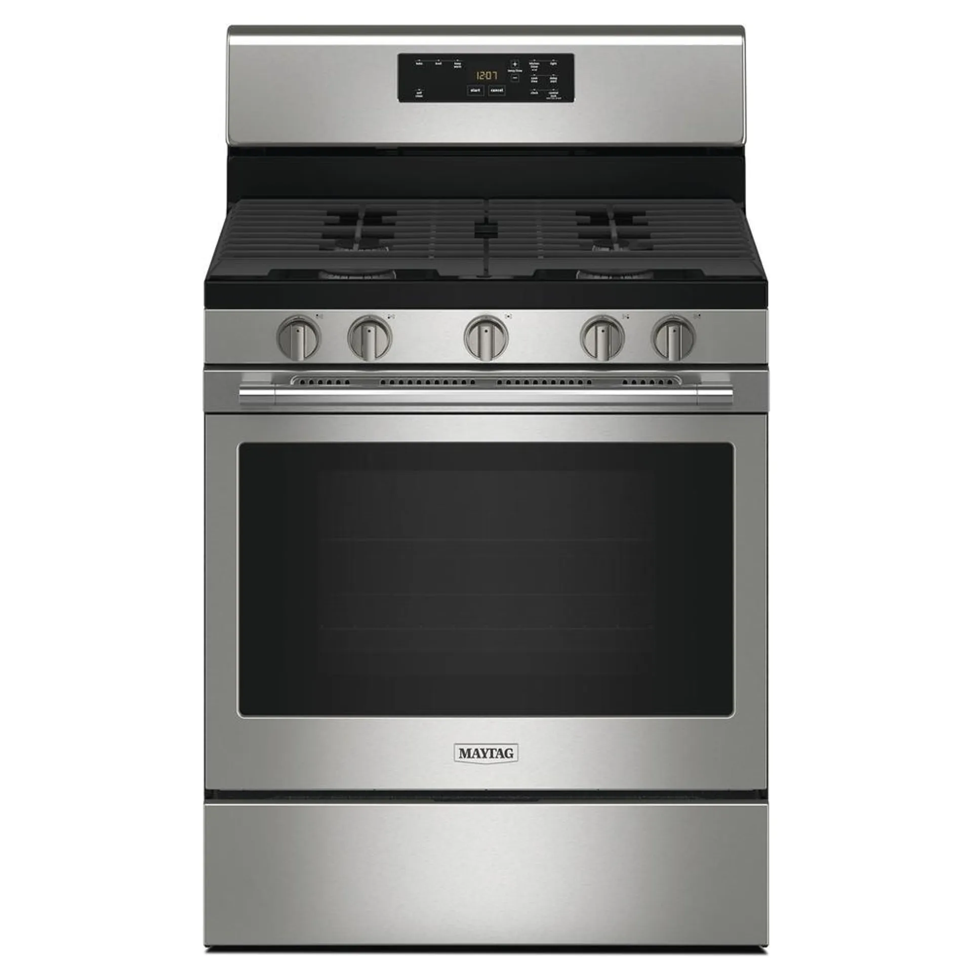 Maytag® 5.0 cu.ft. Fingerprint Resistant Stainless Steel Self-Cleaning Gas Range