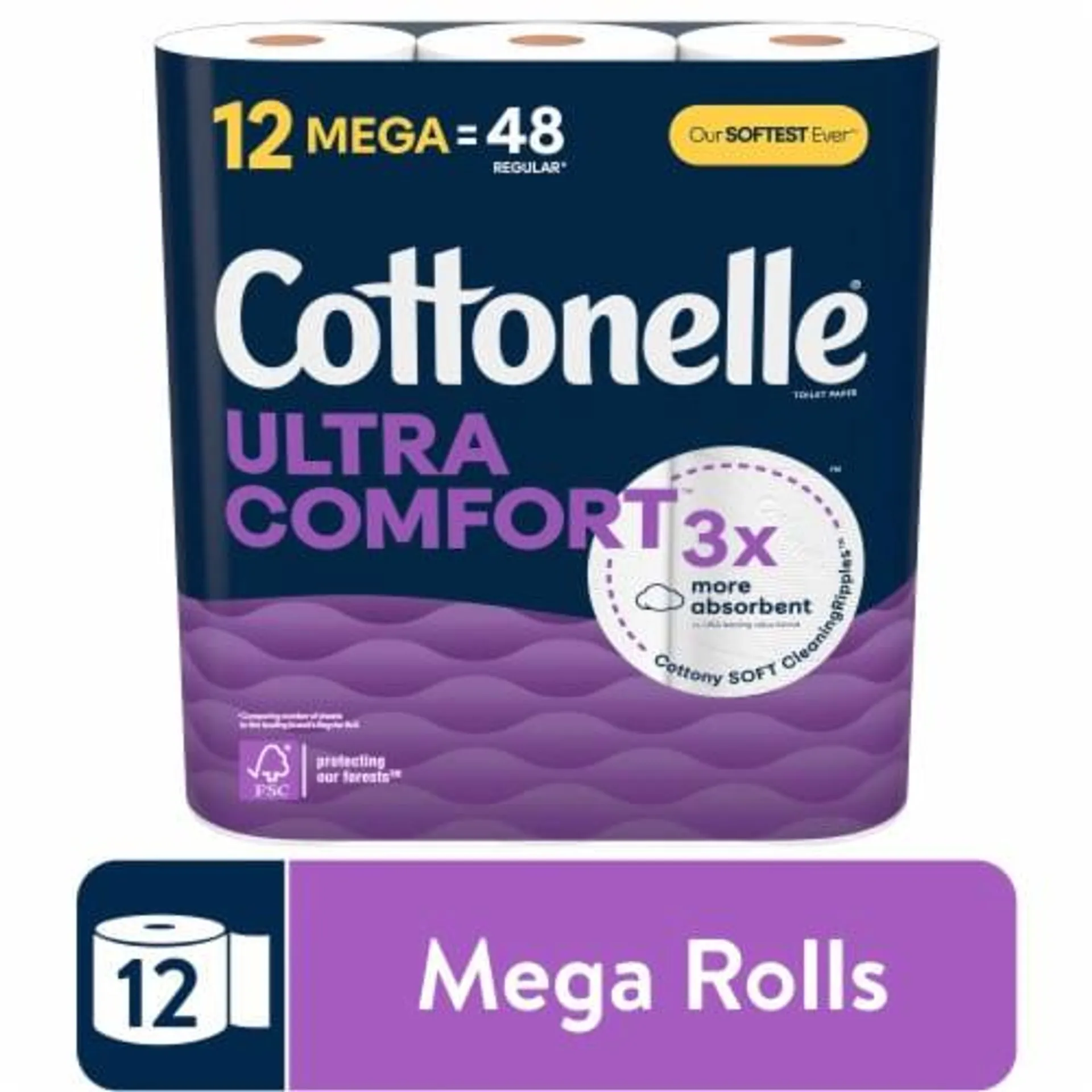 Cottonelle Ultra Comfort Toilet Paper Mega Roll