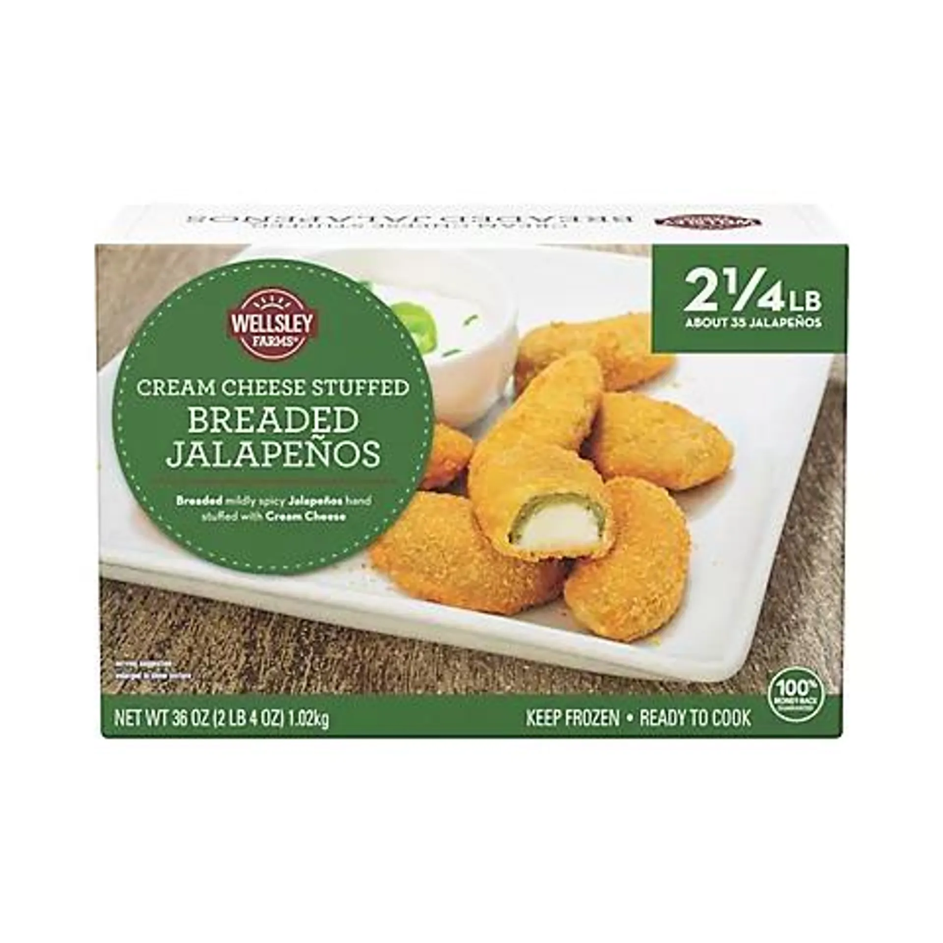 Wellsley Farms Jalapeno Poppers, 36 oz.