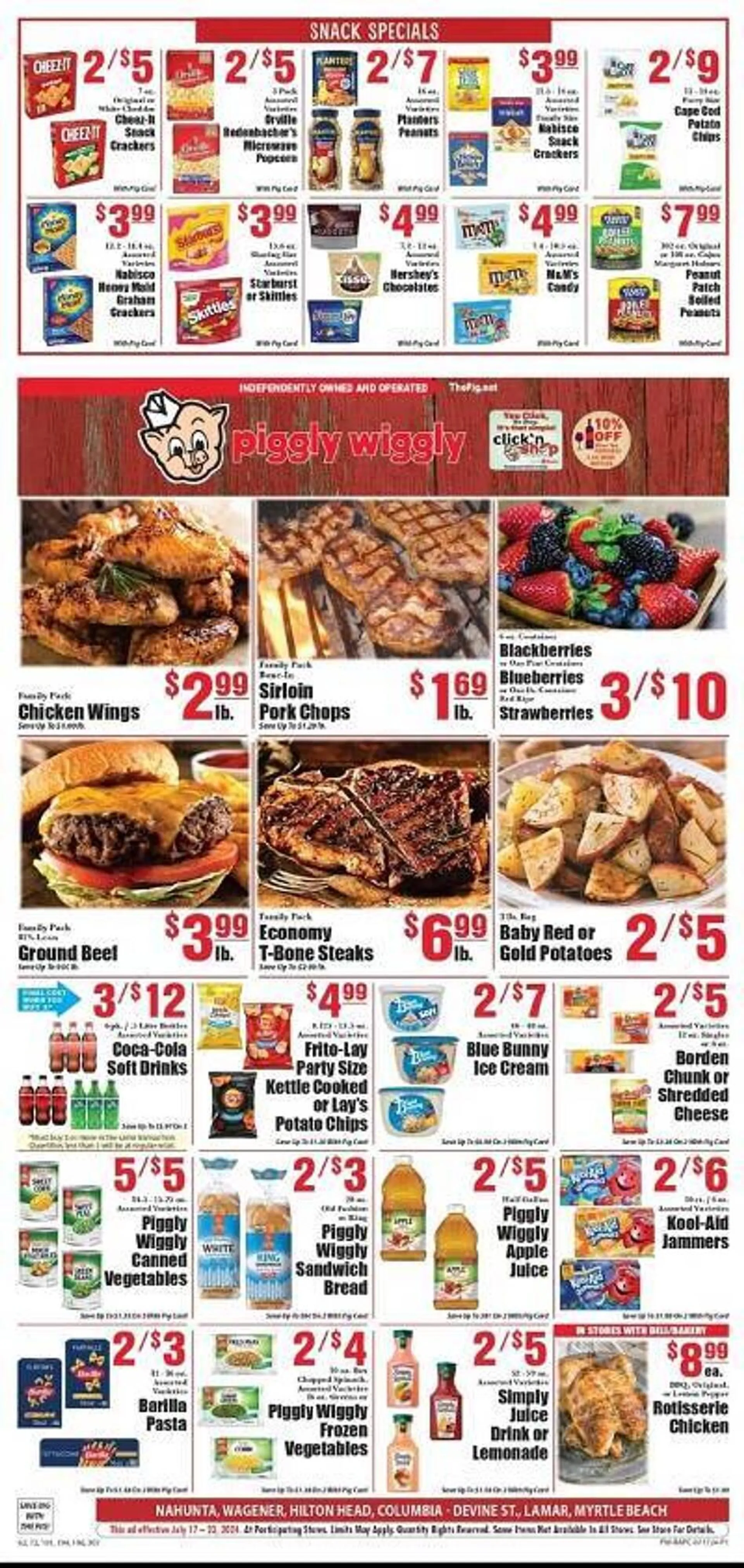 Piggly Wiggly Weekly Ad - 1