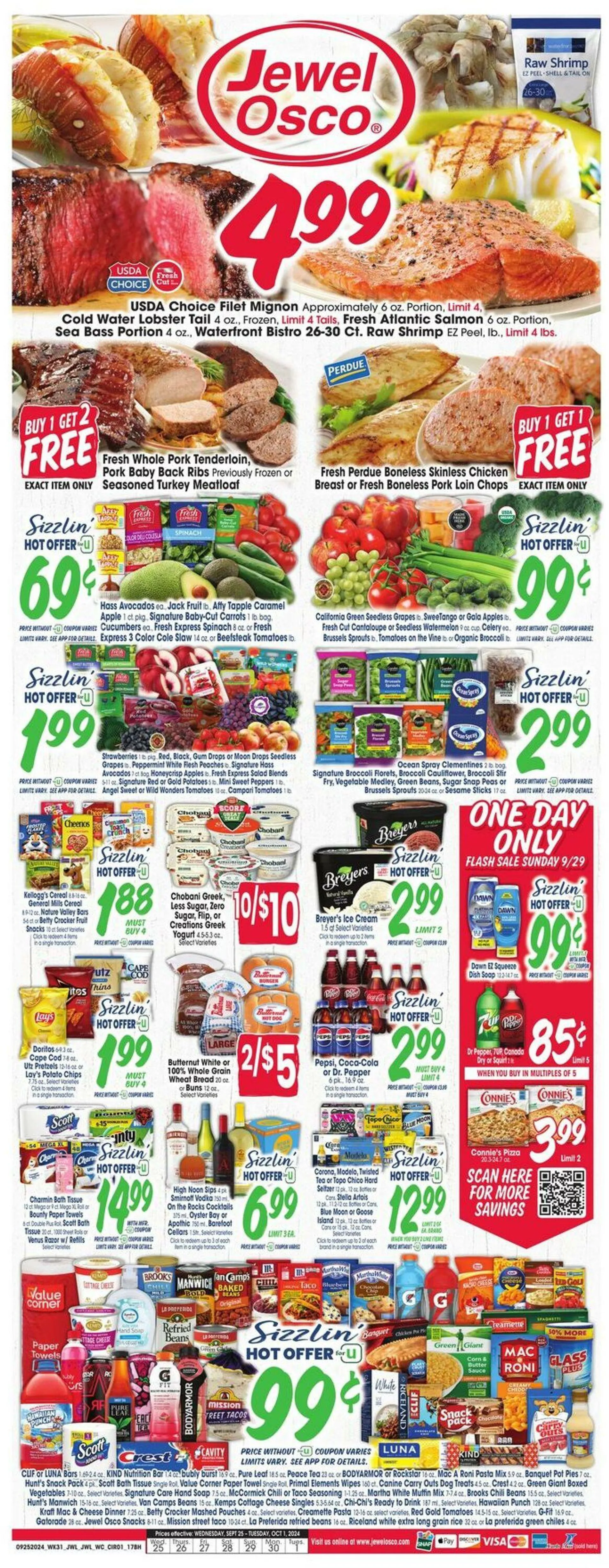 Jewel Osco Current weekly ad - 1